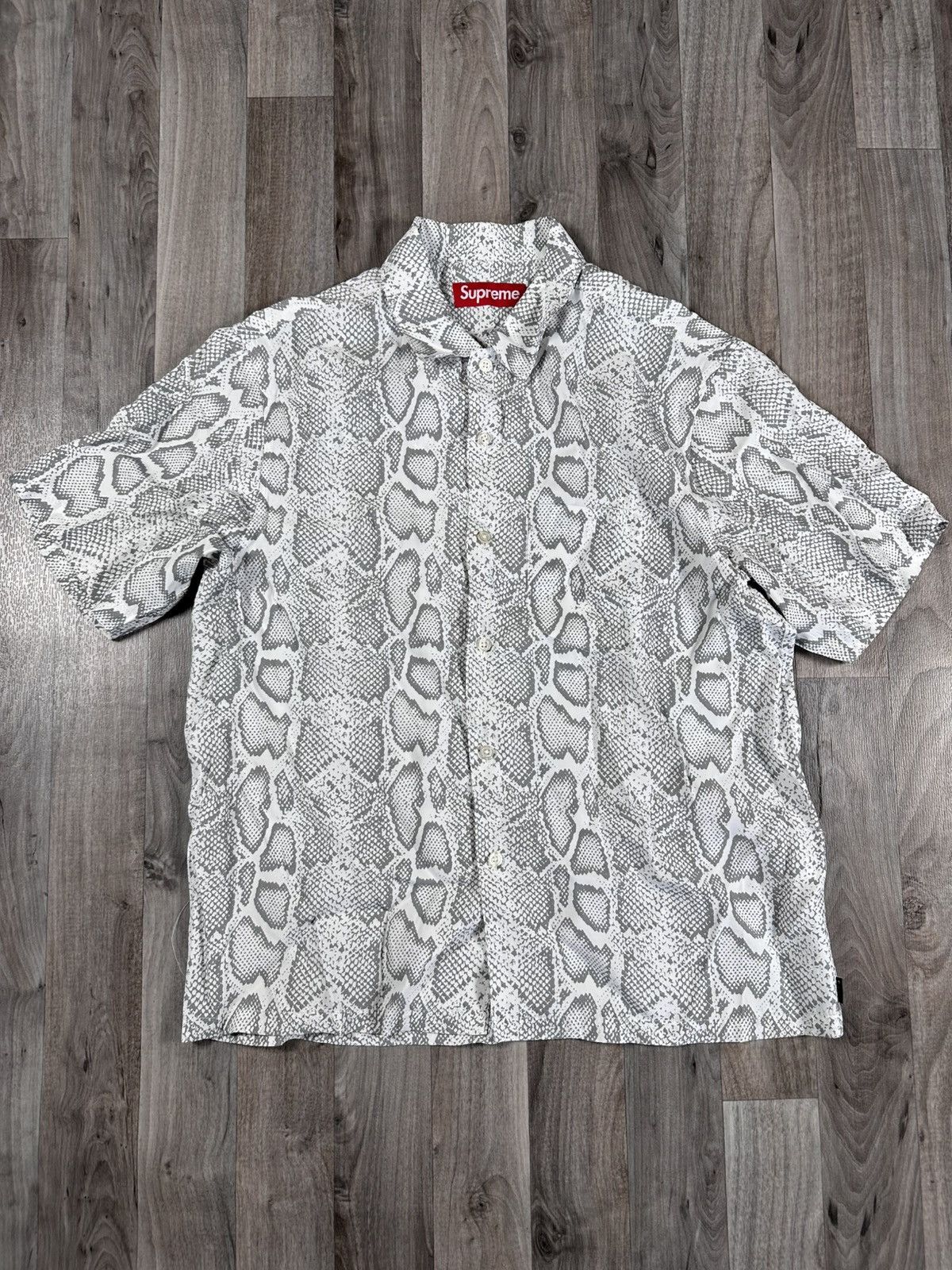 Supreme Snake S/S Shirt S シュプリーム Supreme Snake S/S Shirt White Men's - SS24 - US
