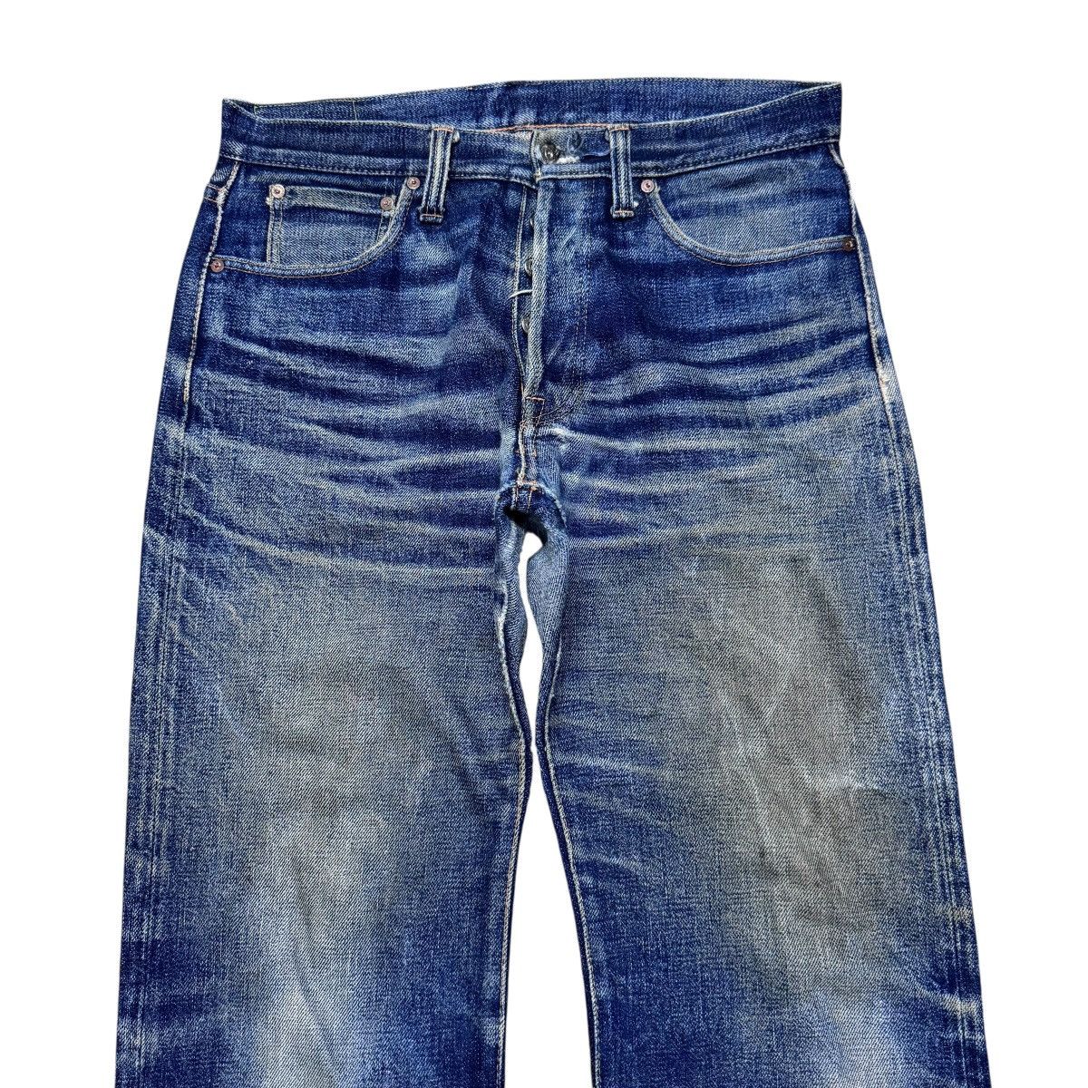 Samurai Jeans 21oz Samurai S510xx Denim Selvedge Jeans Natural Fade Size US 34 / EU 50 - 3 Thumbnail