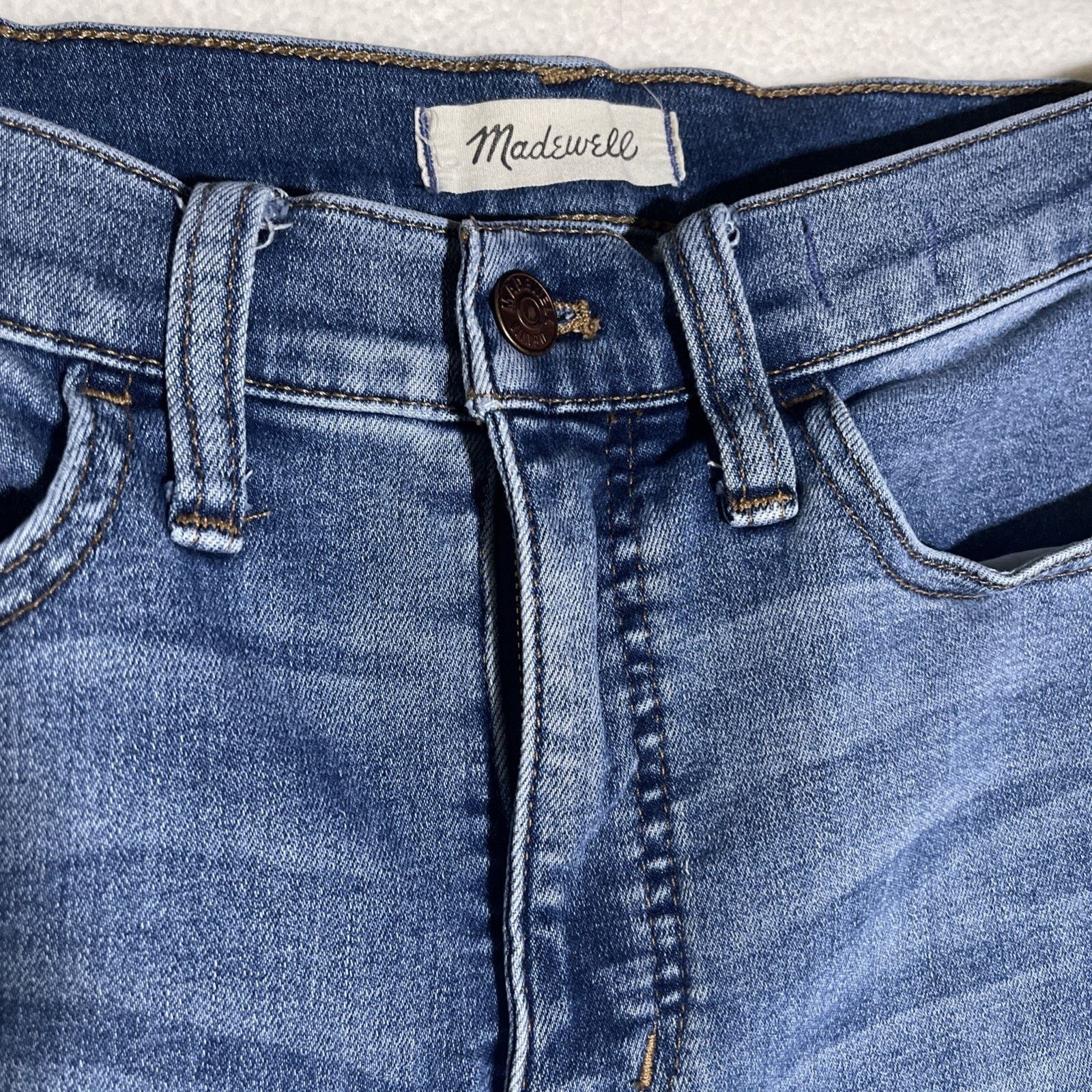 Madewell Madewell Roadtripper Jeans in Jansen Wash Size 27 Size 27" / US 4 / IT 40 - 2 Thumbnail