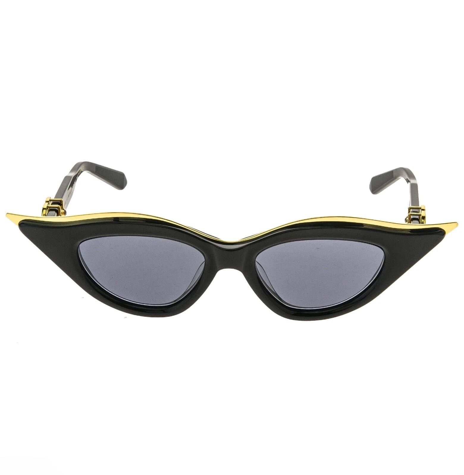 Valentino VALENTINO V GOLDCUT II VLS114 Gold VLS 114A Fashion Sunglass Size ONE SIZE - 10 Thumbnail