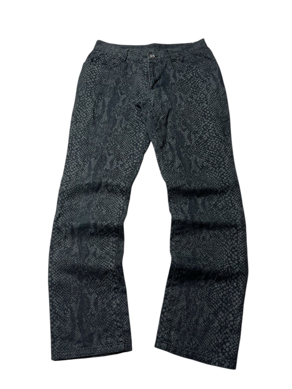 Rare Vintage Algonquins Snake Y2K LGB Punk Vkei Style Pants
