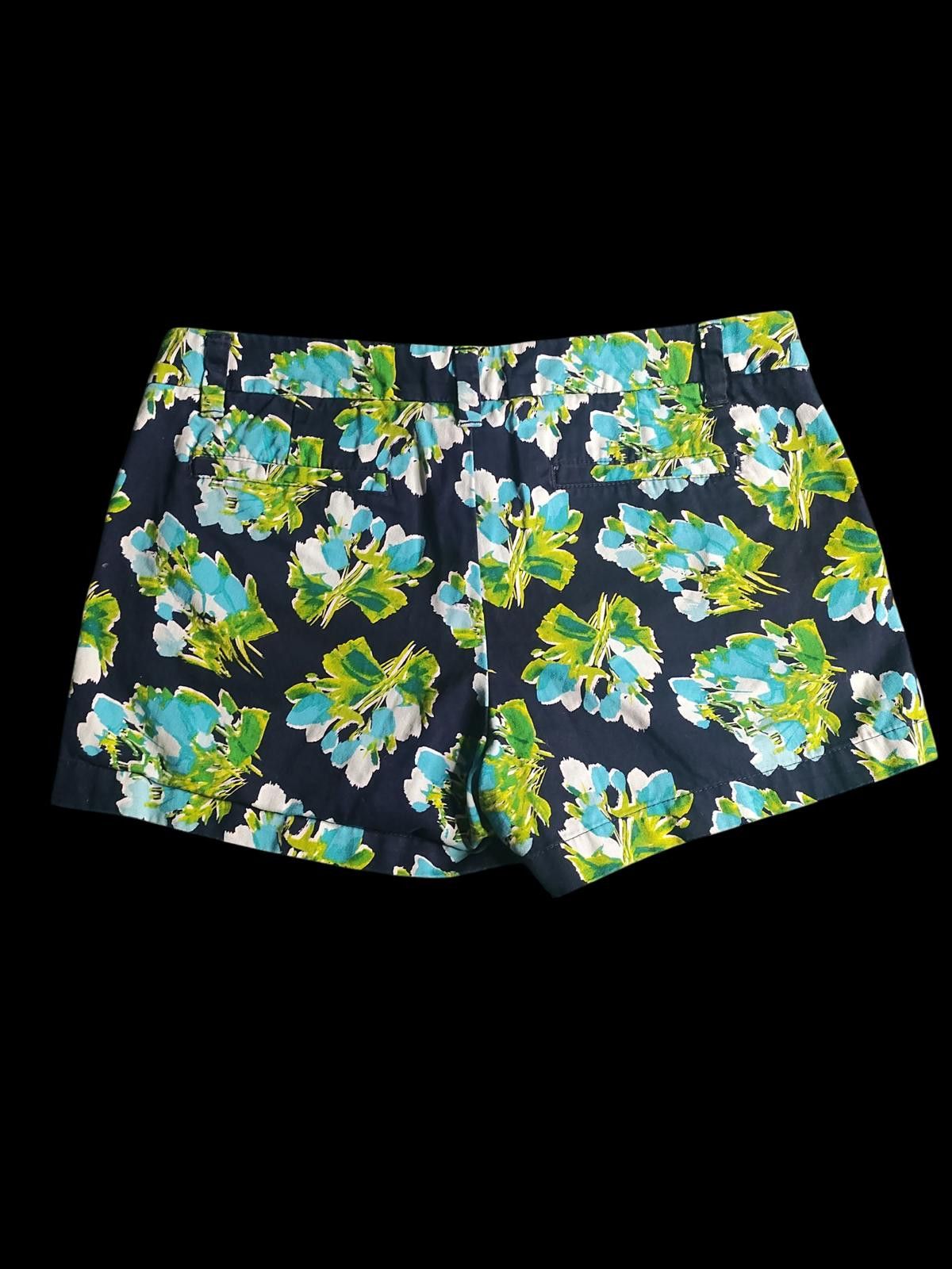 Merona Merona Women's Floral Print Casual Shorts Size 10 Size 32" / US 10 / IT 46 - 1 Thumbnail