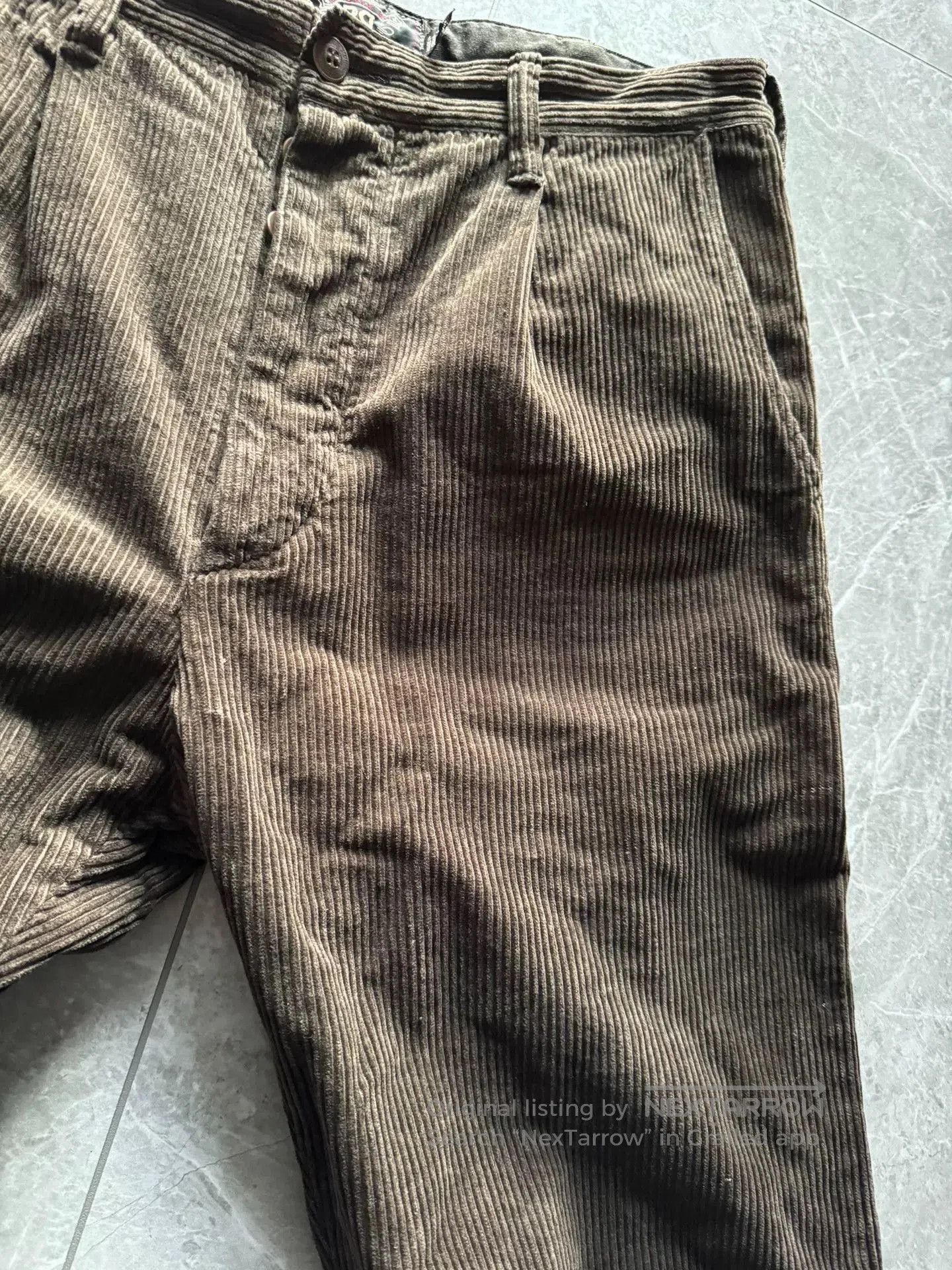 RRL Ralph Lauren RRL Corduroy Straight Leg Pants. Size US 31 - 4 Thumbnail