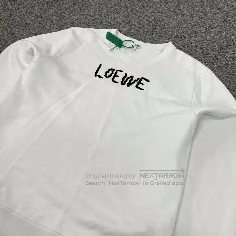 Loewe Loewe Embroidered Logo Sweatshirt XL Size. Size US XL / EU 56 / 4 - 3 Thumbnail