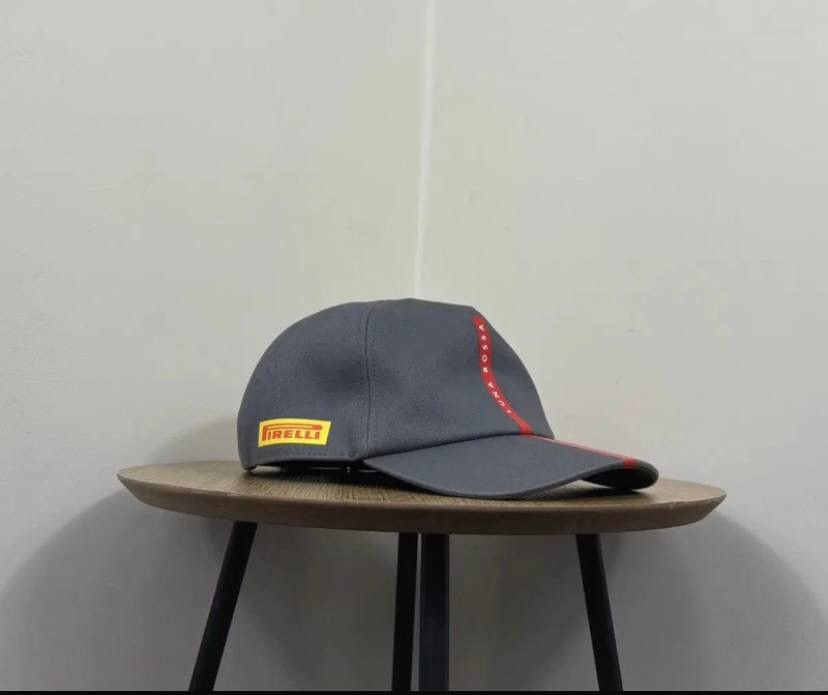 【PRADA】LUNA ROSSA のPIRELLI TEAMキャップ LUNA ROSSA PRADA PIRELLI 36th AMERICAS CUP OFFICIAL TEAM CAP