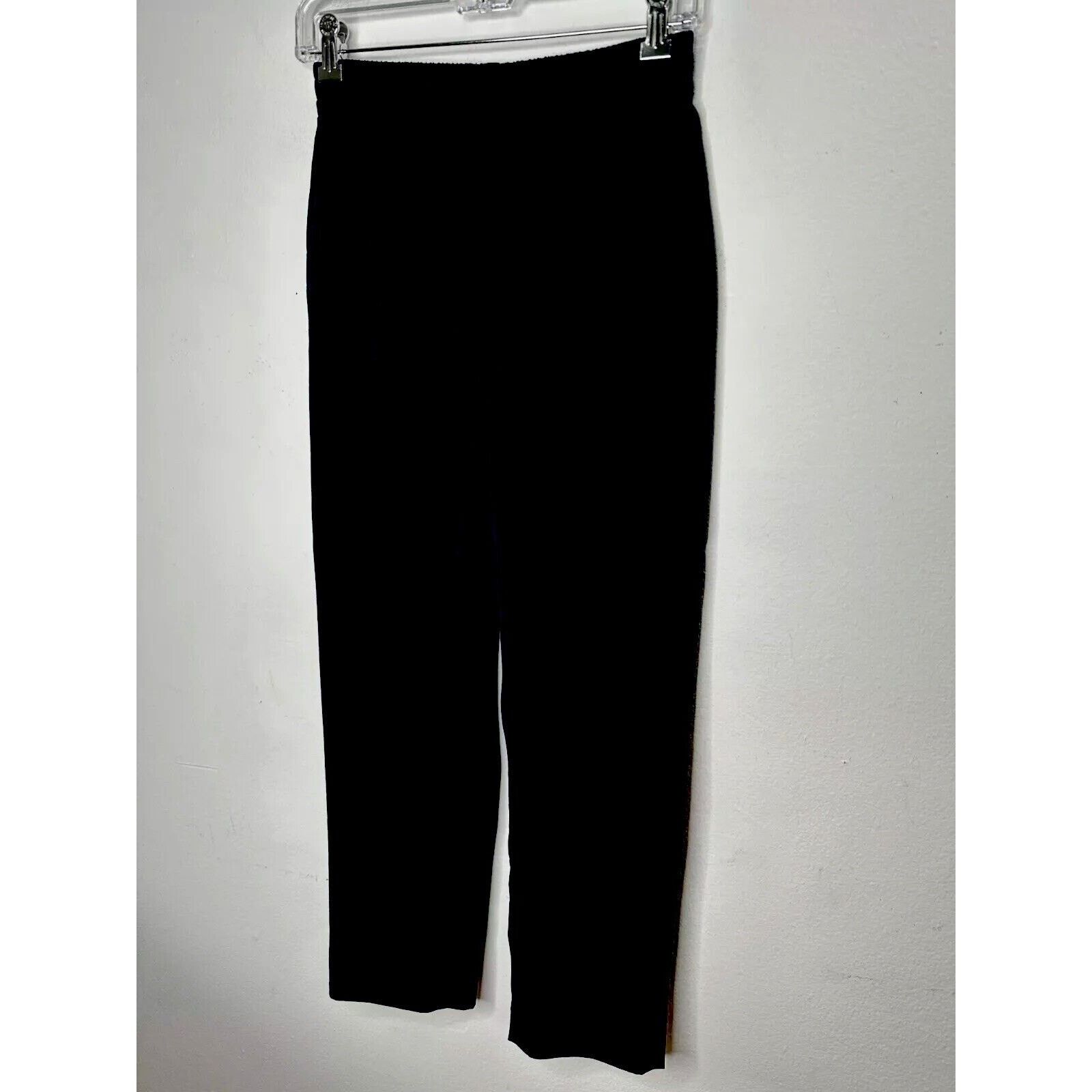 Everlane Everlane Black Italian GoWeave Easy Pull On Wool Pant 0 Size 25" / US 0 / IT 36 - 4 Thumbnail