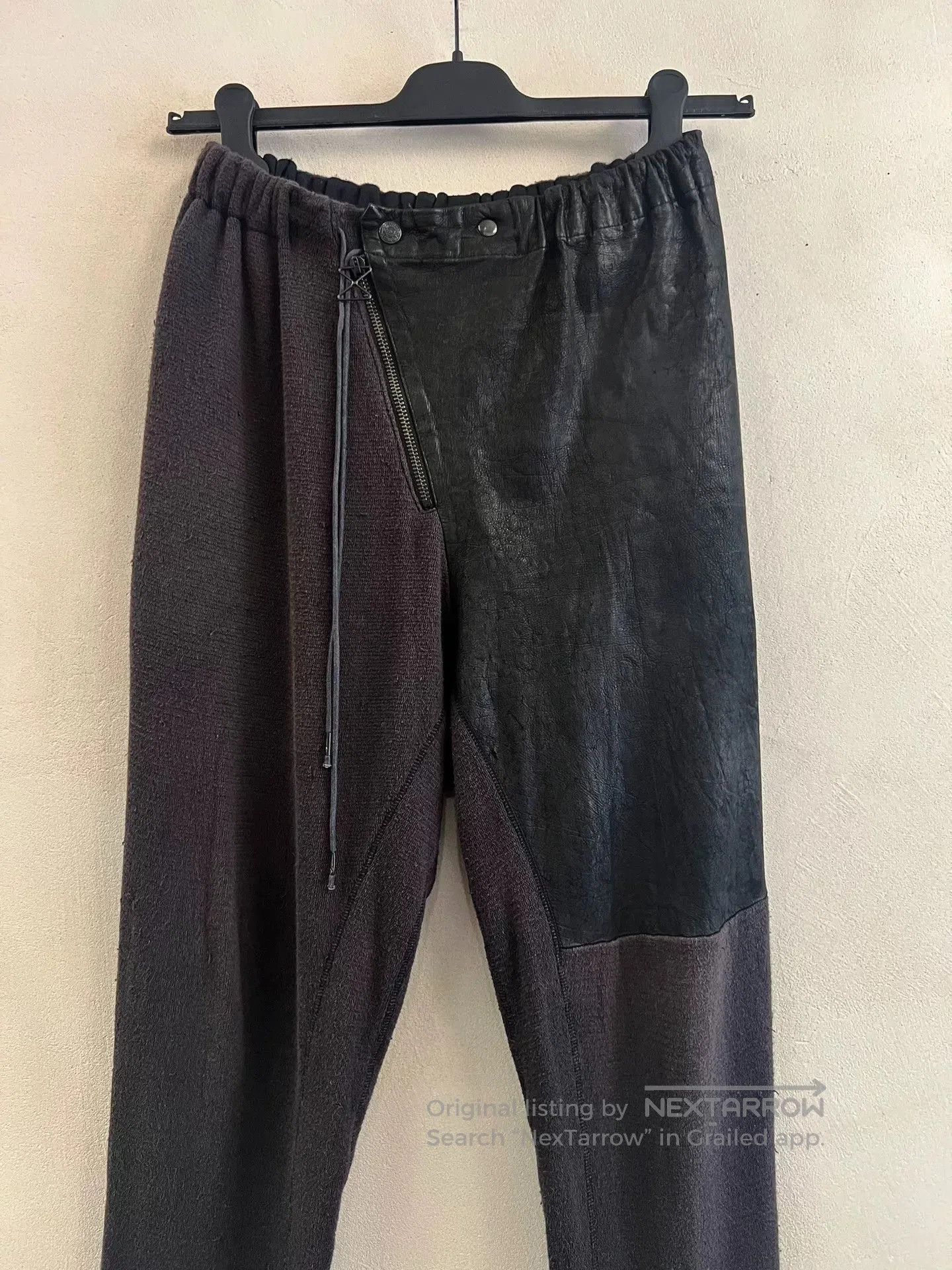 Rick Owens Rick Owens Style Leather Flared Pants. Size US 28 / EU 44 - 3 Thumbnail