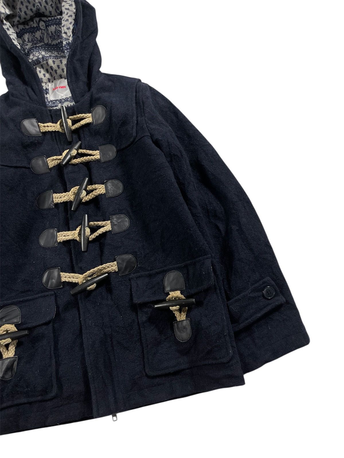 Issey Miyake 90s Issey miyake Ne Net Duffel Coat jacket Size US M / EU 48-50 / 2 - 3 Thumbnail