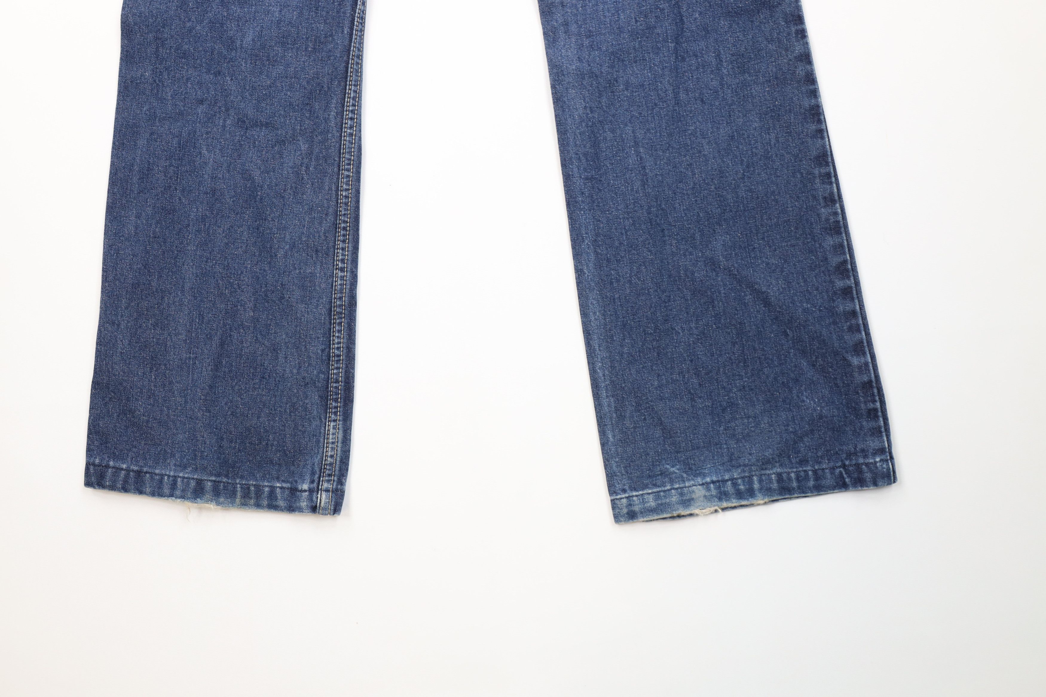 Tommy Hilfiger Vintage Y2K 2000 Tommy Hilfiger Fly Babydoll Flared Jeans Size 28" / US 6 / IT 42 - 14 Thumbnail