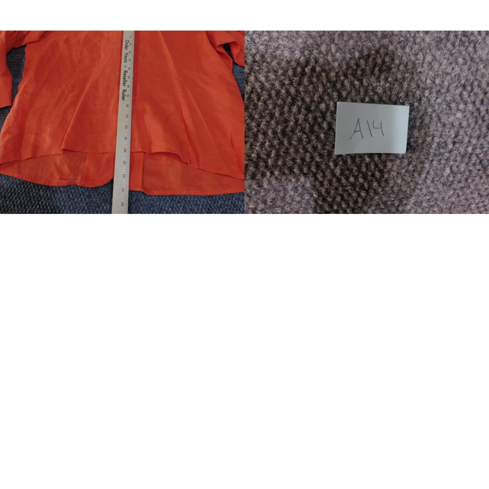 Coldwater Creek Coldwater Creek Shirt Womens 2XL Orange 100% Ramie Button Front 3/4 Sleeve Top Size XXL / US 16-18 / IT 52-54 - 9 Thumbnail