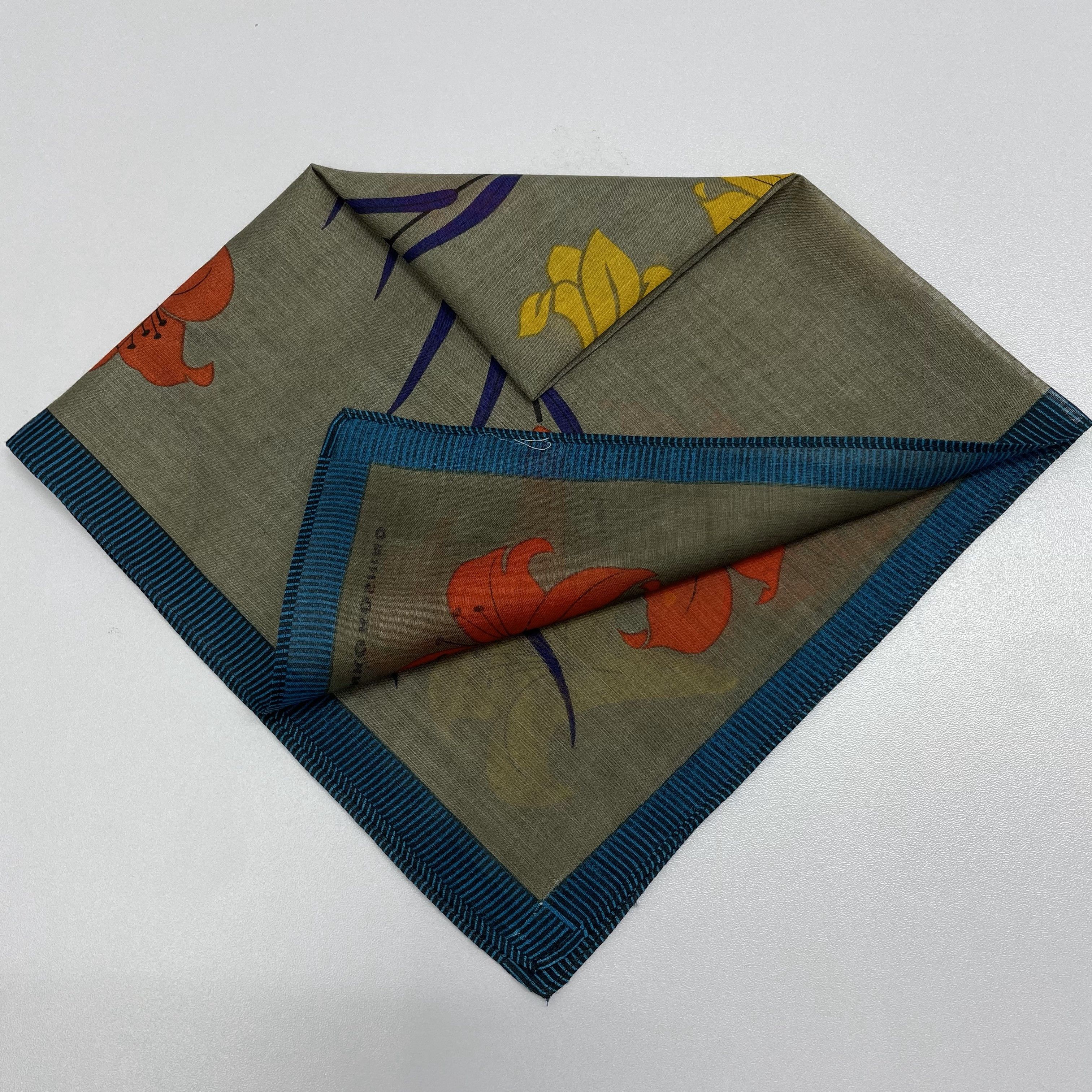 Japanese Brand Junko Koshino Handkerchief / Neckerchief / Bandana - 4326 Size ONE SIZE - 3 Thumbnail