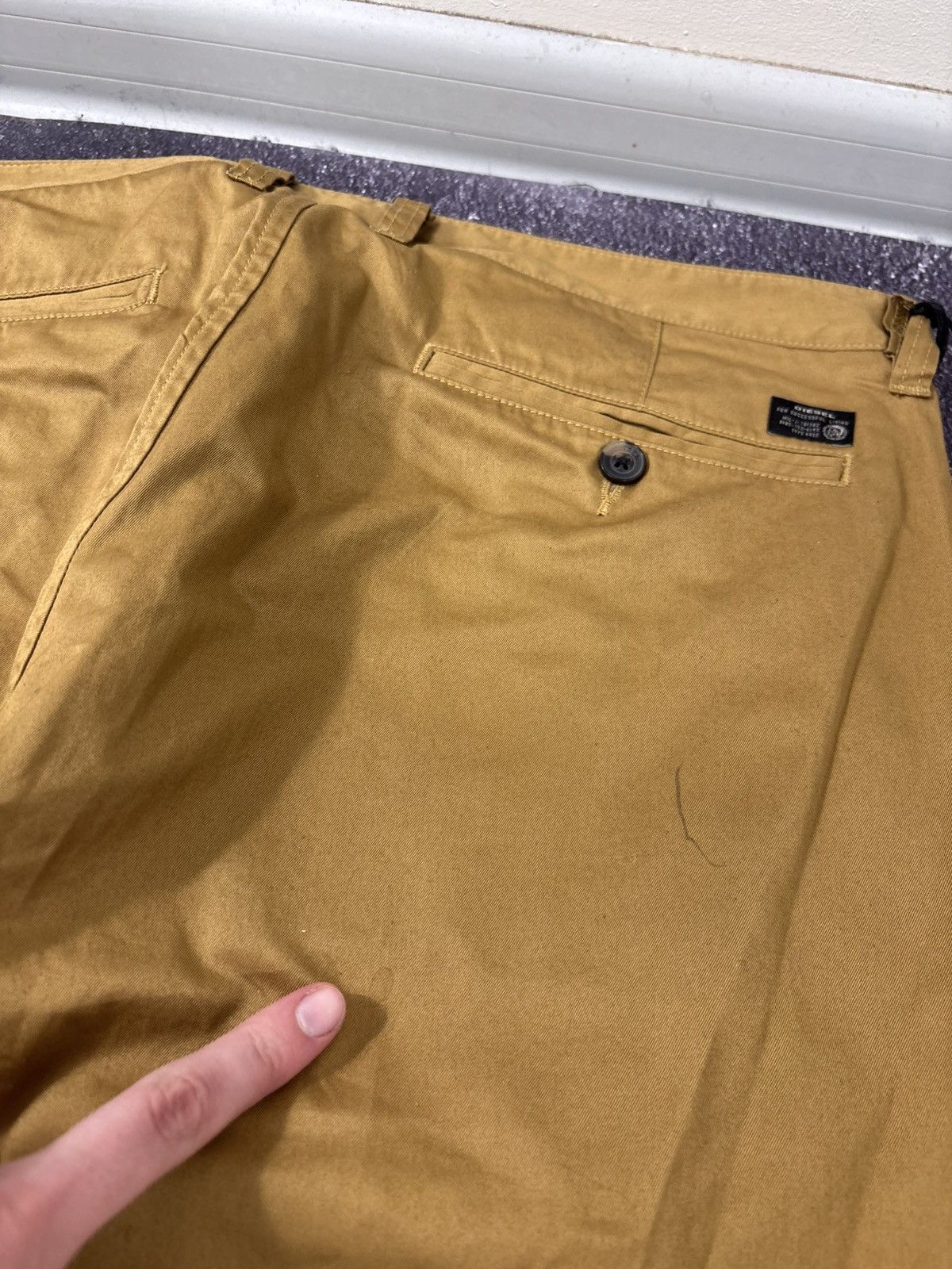 Diesel Diesel P-Madox NWT Men’s Mustard Orange Straight Fit Pants Size US 32 / EU 48 - 18 Thumbnail