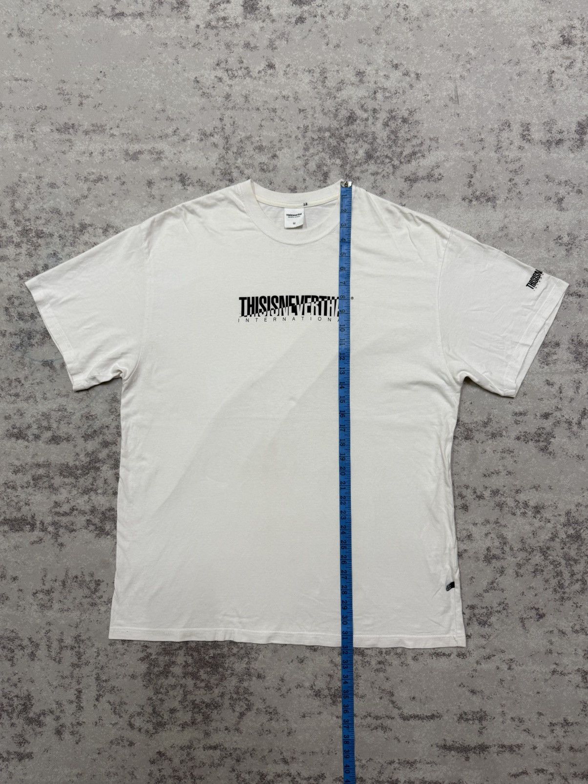 thisisneverthat Thisisneverthat international split logo tshirt Size US XL / EU 56 / 4 - 16 Thumbnail