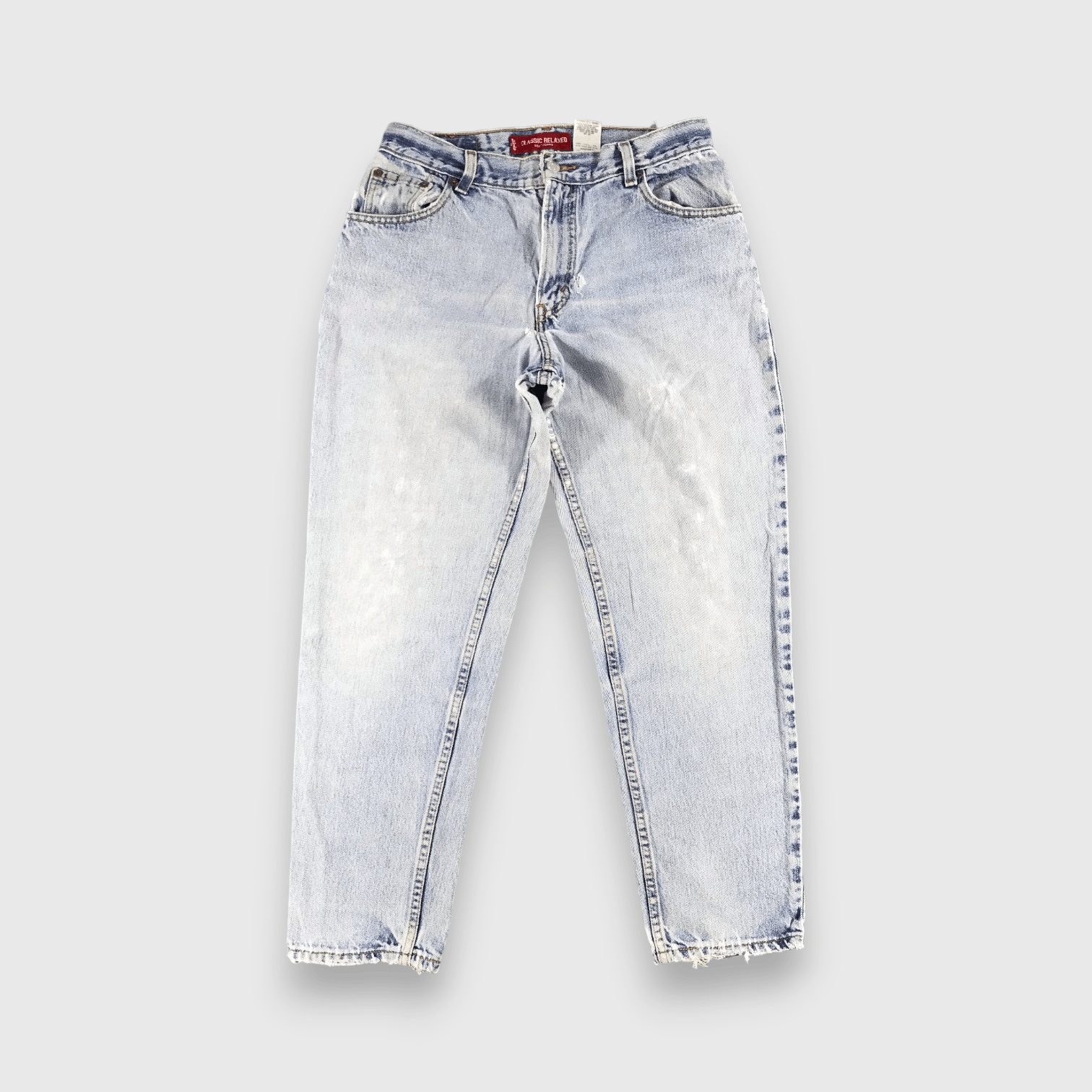 Levi's Vintage Light Wash Levis 550 Jeans-J1271 Size US 31 - 1 Thumbnail
