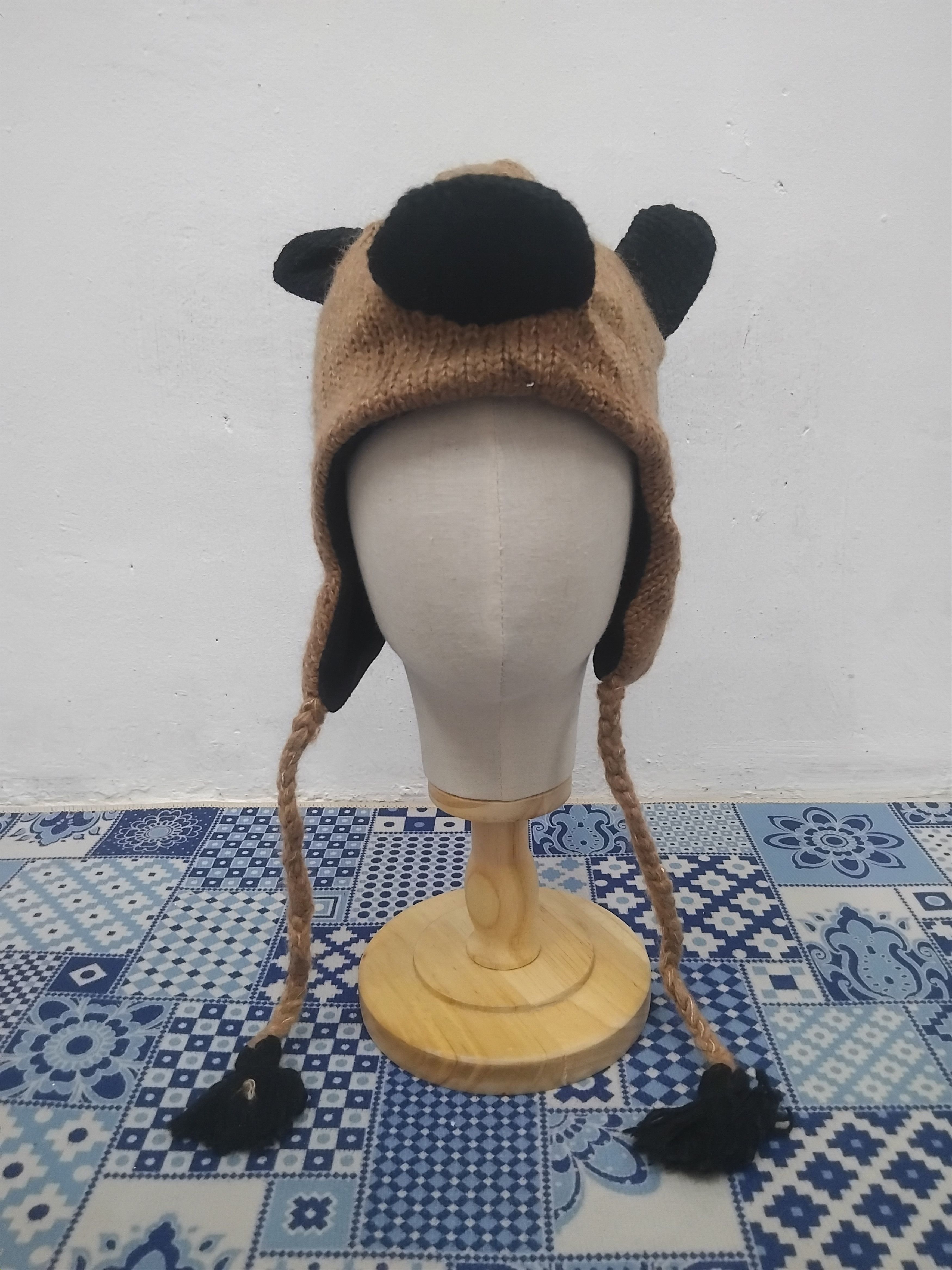 Cartoon Network 💥Bear ear flat beanie Size ONE SIZE - 4 Thumbnail