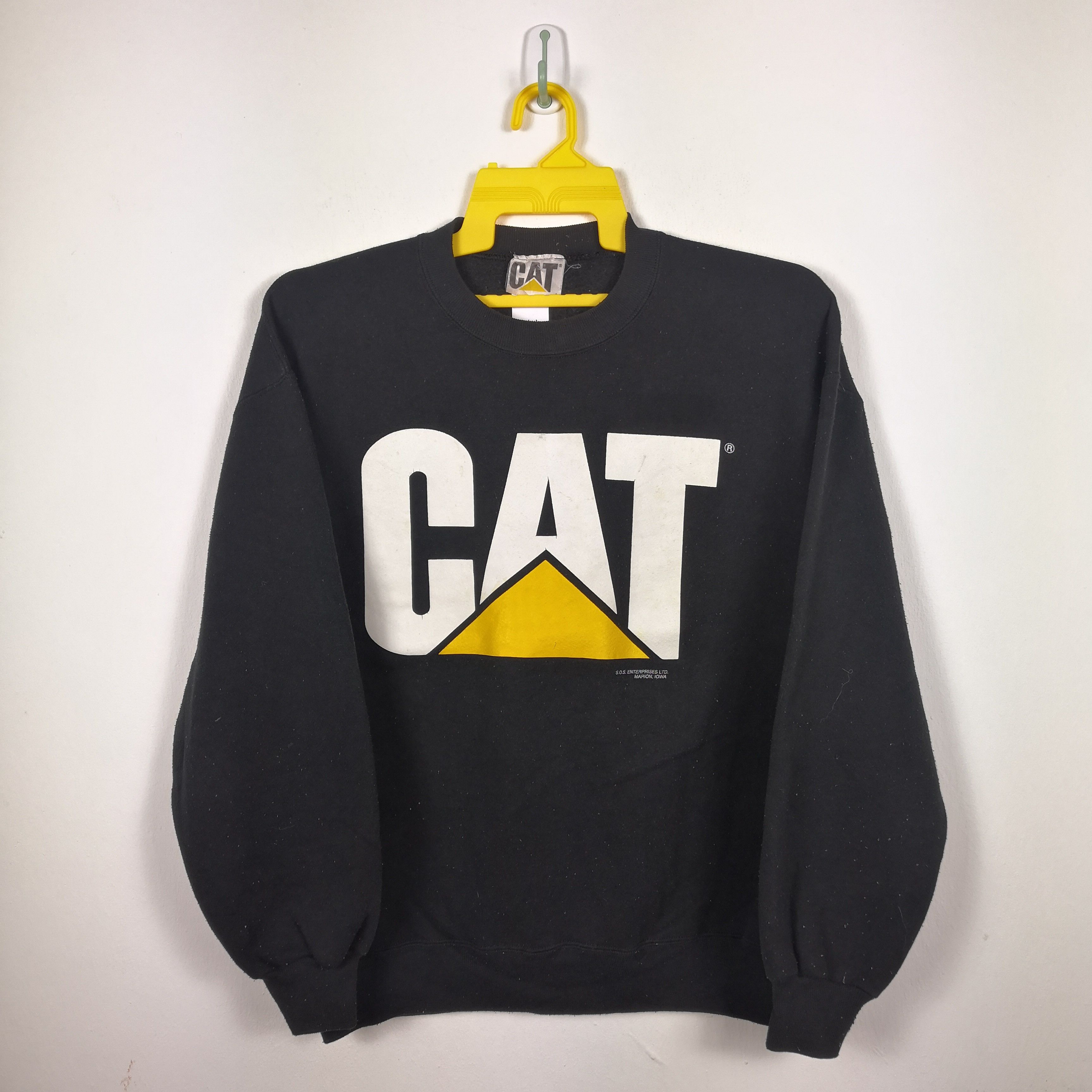 Caterpillar × Vintage Vintage Caterpillar Sweatshirt Jumper Caterpillar Sweater Size US L / EU 52-54 / 3 - 2 Thumbnail