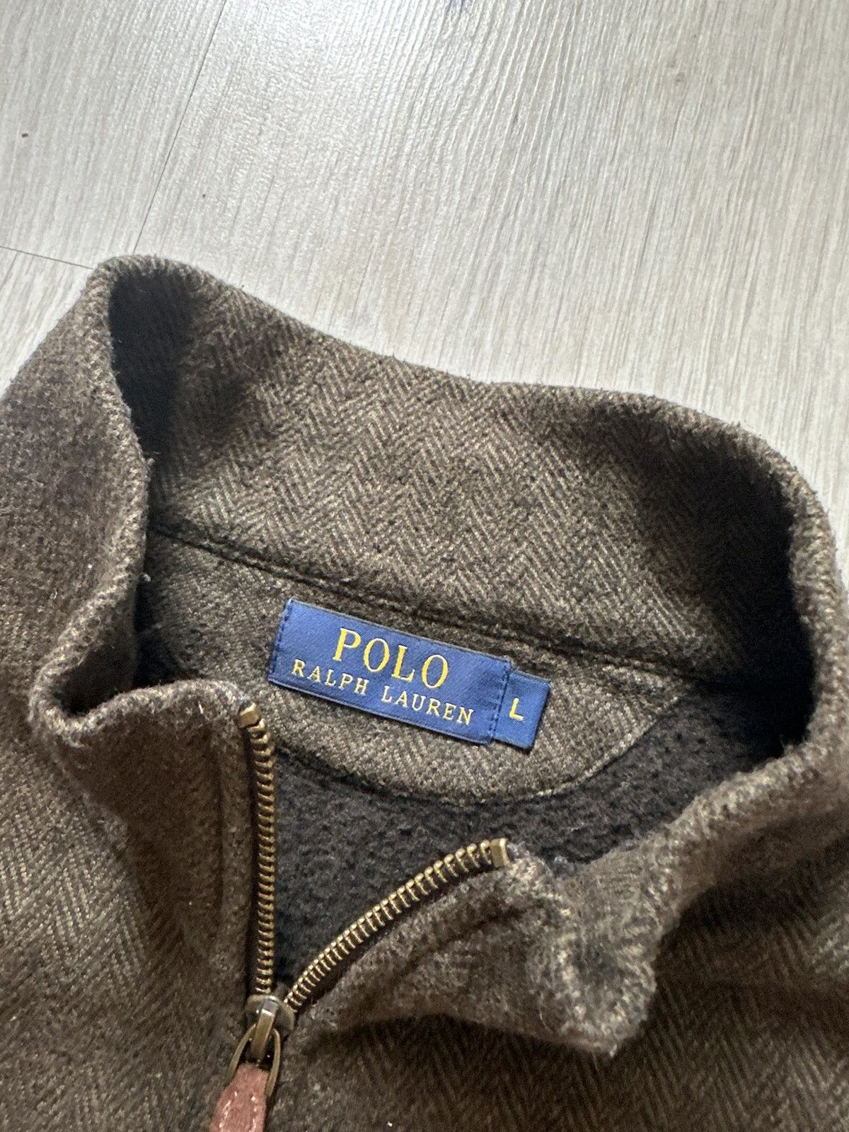 Polo Ralph Lauren Vintage Polo Ralph Lauren Zip Sweater Size US L / EU 52-54 / 3 - 4 Thumbnail