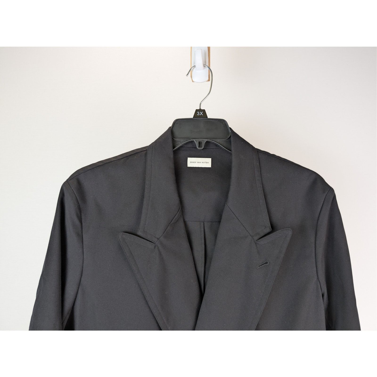 Dries Van Noten o1rshd1 Caplans Blazer Jacket in Black Size US S / EU 44-46 / 1 - 3 Thumbnail