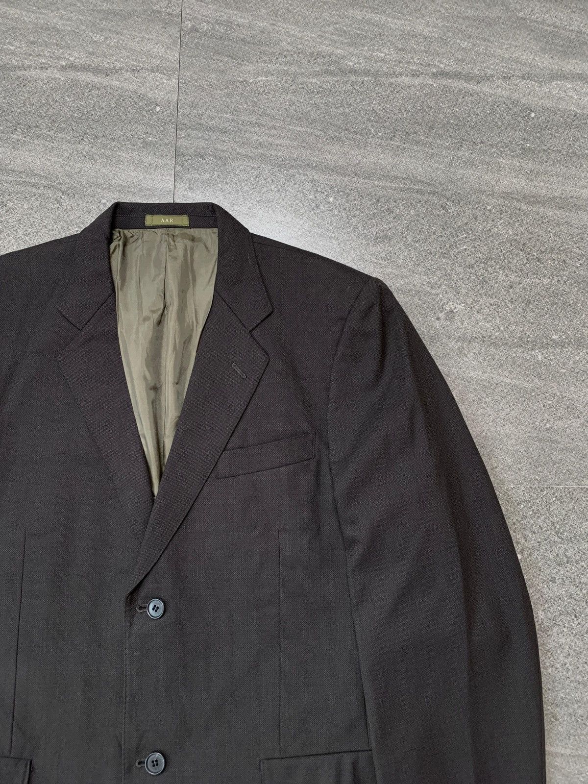 Yohji Yamamoto FREE TAX! AAR Wool Blazer Jacket Size US L / EU 52-54 / 3 - 3 Thumbnail