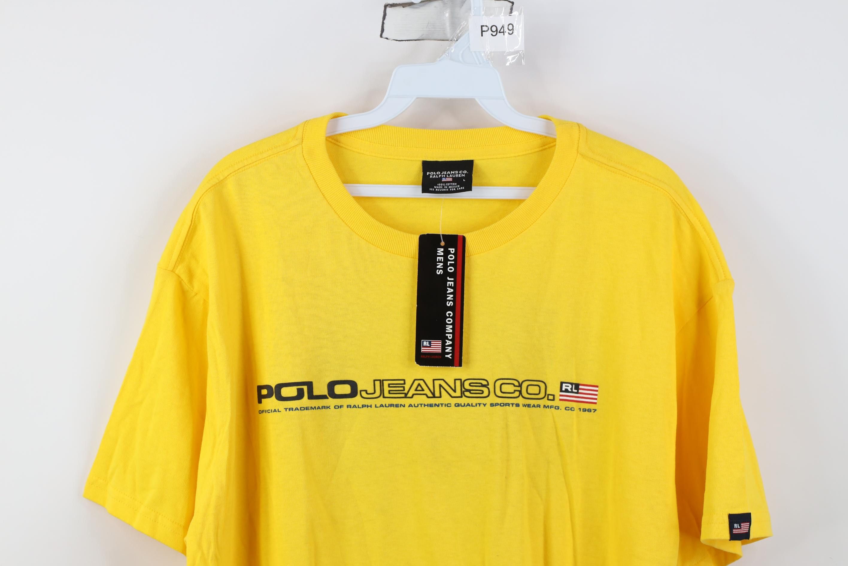 Polo Ralph Lauren Deadstock Vintage 90s Ralph Lauren Surf Short Sleeve T-Shirt Size US L / EU 52-54 / 3 - 2 Thumbnail
