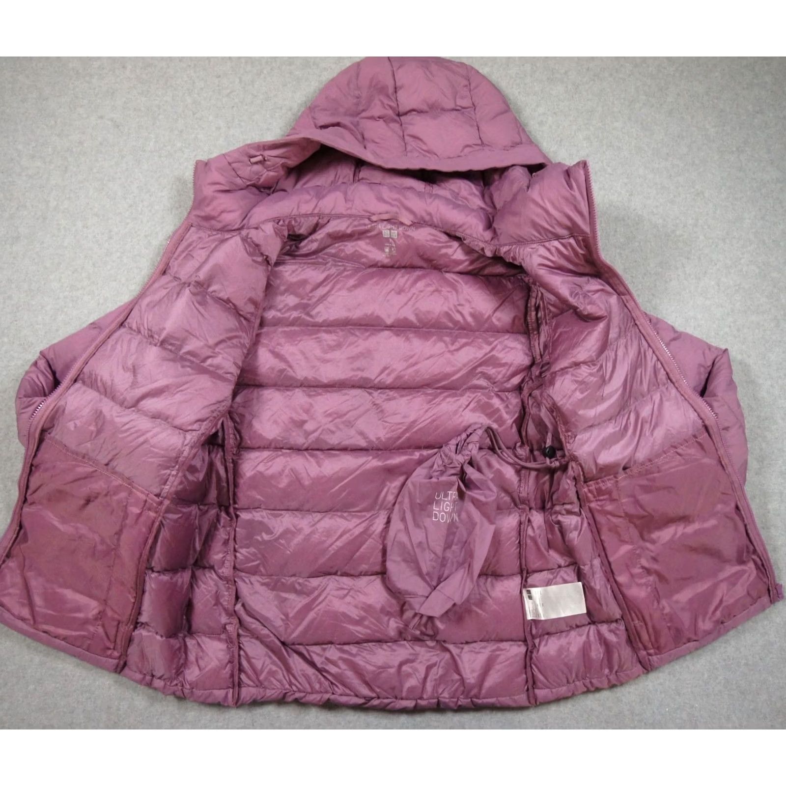 Uniqlo Uniqlo Puffer Jacket Womens Small Pink Ultra Light Down Hooded Packable Outdoors Size S / US 4 / IT 40 - 5 Thumbnail