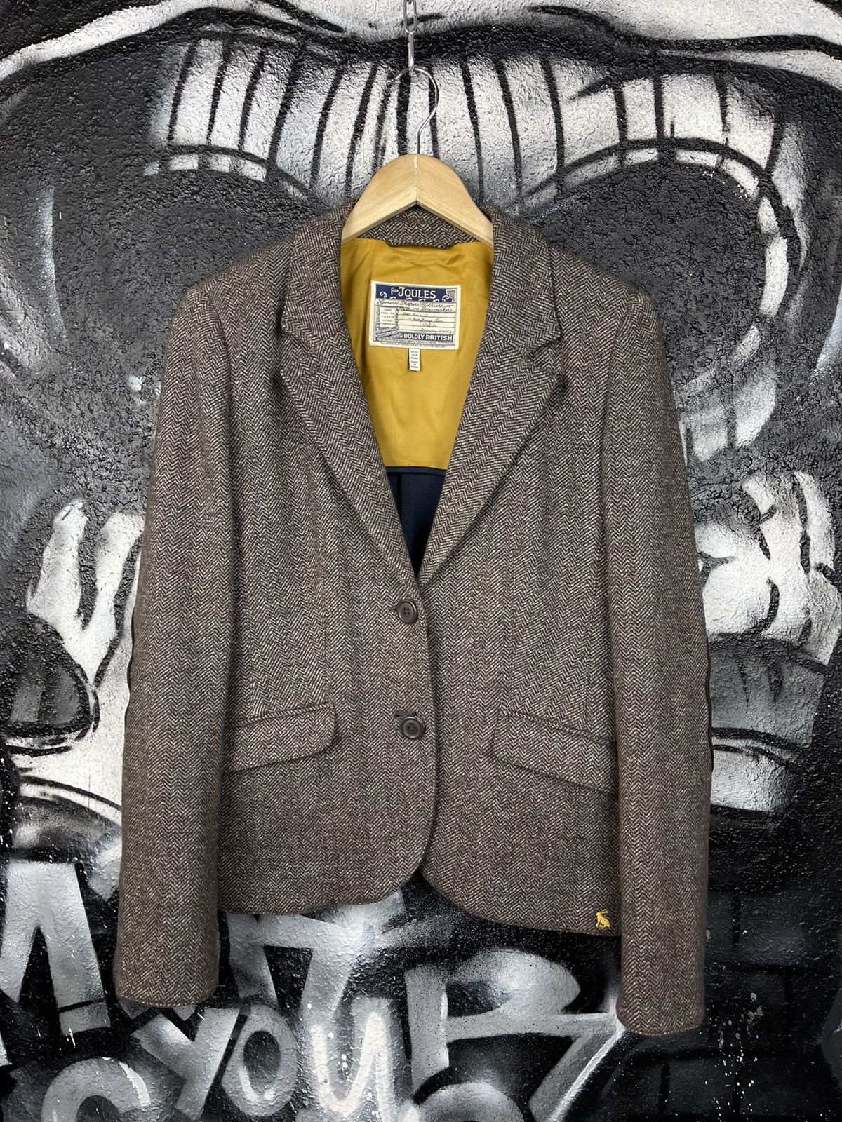 Other Joules Henford Brown Cotton Blazer Jacket Women’s Size M Size M / US 6-8 / IT 42-44 - 2 Thumbnail