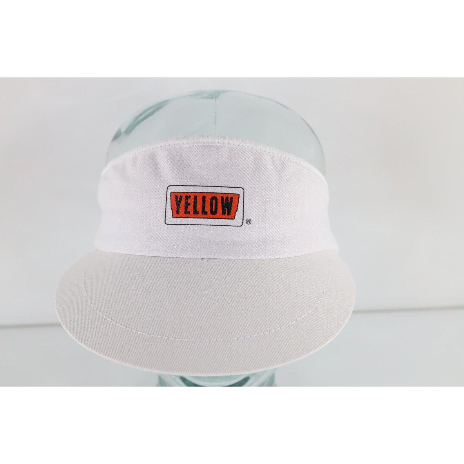 Vintage Vintage 70s 80s Streetwear Yellow Trucking Freight Visor Hat Size ONE SIZE - 1 Thumbnail
