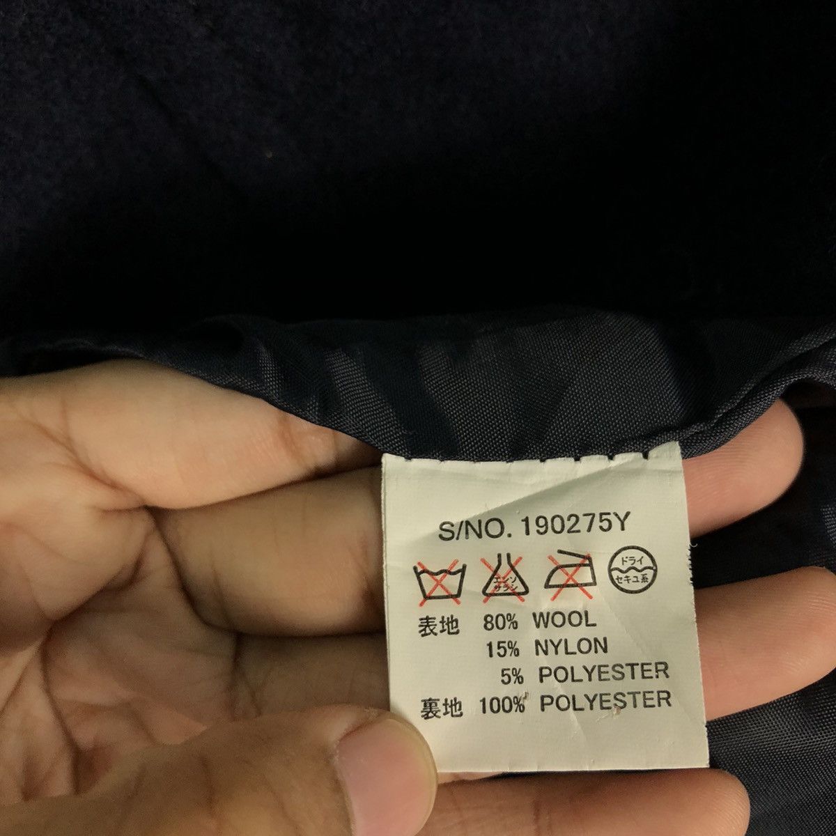 Japanese Brand 🔥Double Collar Biker Jacket Union Blue Traps Issey Miyake Size US XL / EU 56 / 4 - 19 Thumbnail