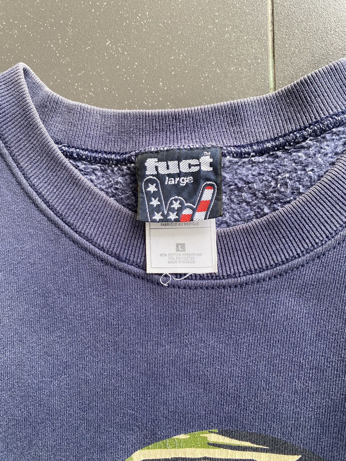 FUCT Fuct Circle logo tiger stripe Crewneck Size US L / EU 52-54 / 3 - 3 Thumbnail