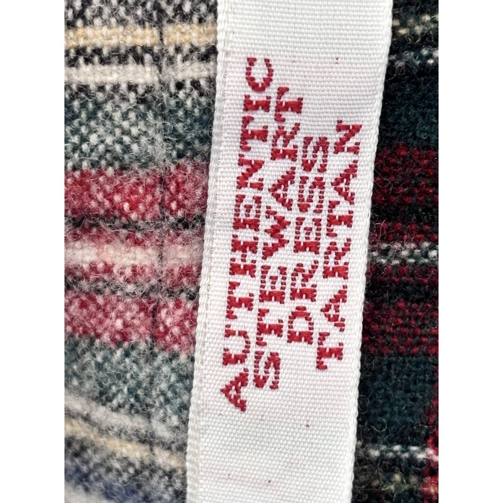 Pendleton Pendleton Wool Shirt Mens Medium Multicolor Plaid Button-Up Long Sleeve Size 40R - 7 Thumbnail