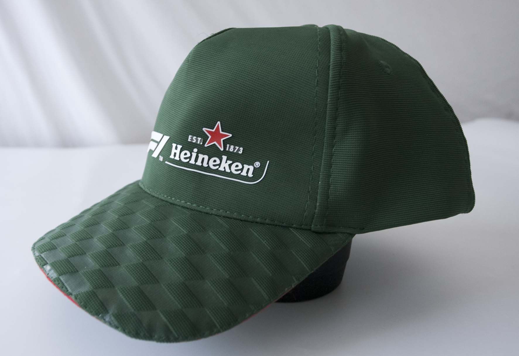 Heineken Heineken Formula One Cap Hat Green Strap Size ONE SIZE - 3 Thumbnail