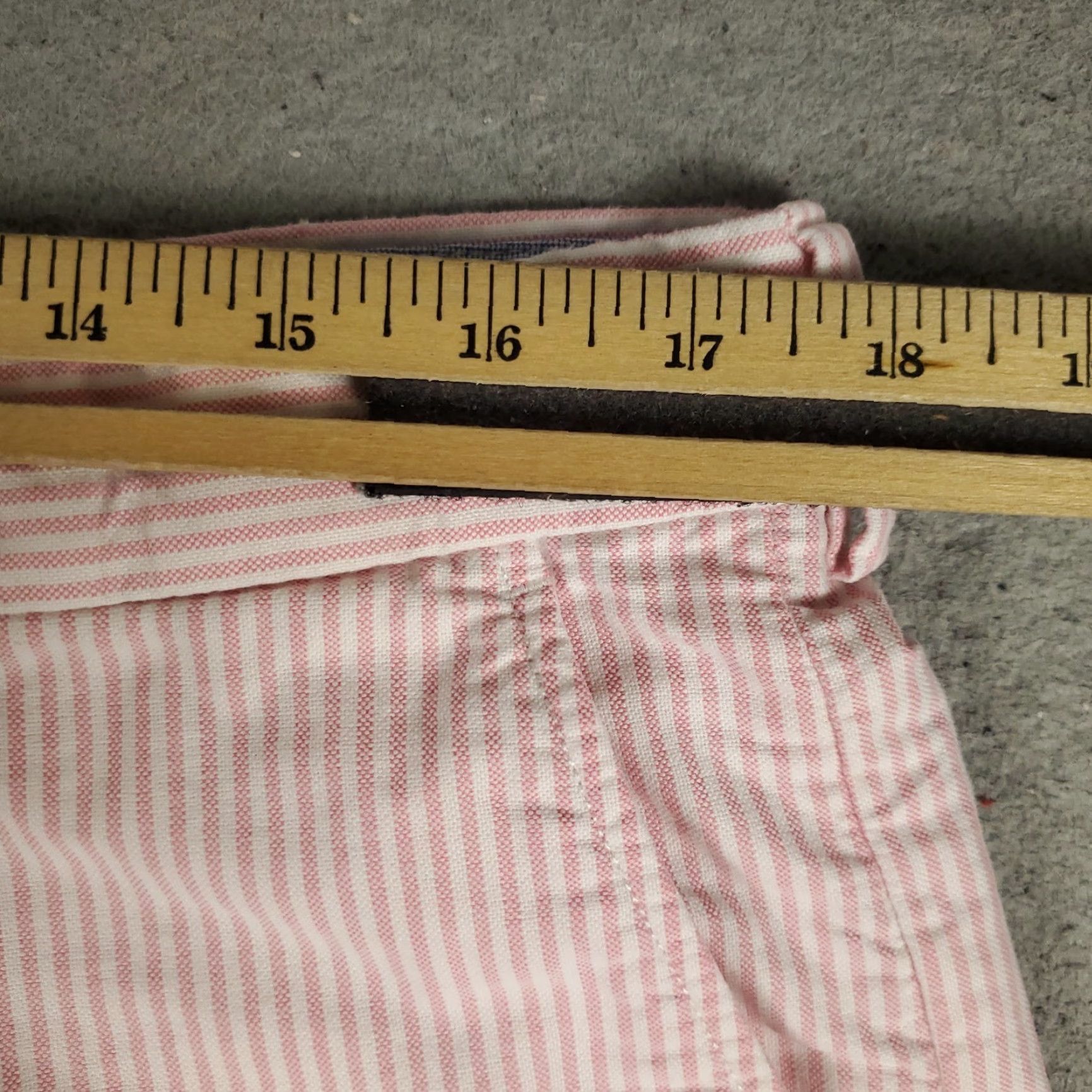 Ralph Lauren Ralph Lauren Shorts Size 36 Pink Striped Flat Front Chino Casual Mens Size US 36 / EU 52 - 5 Thumbnail
