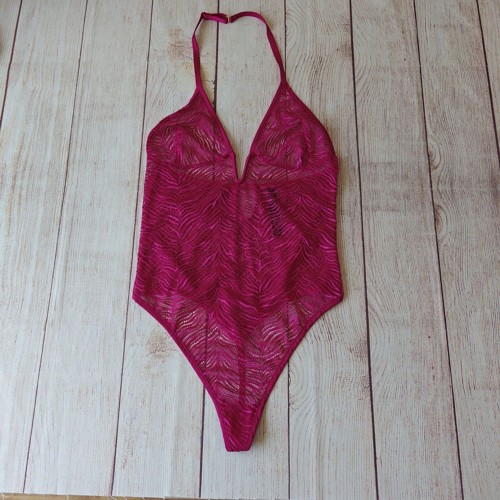 Victoria's Secret Victoria's Secret Lace Thong One Piece Zebra Teddy sz M Size M / US 6-8 / IT 42-44 - 6 Thumbnail