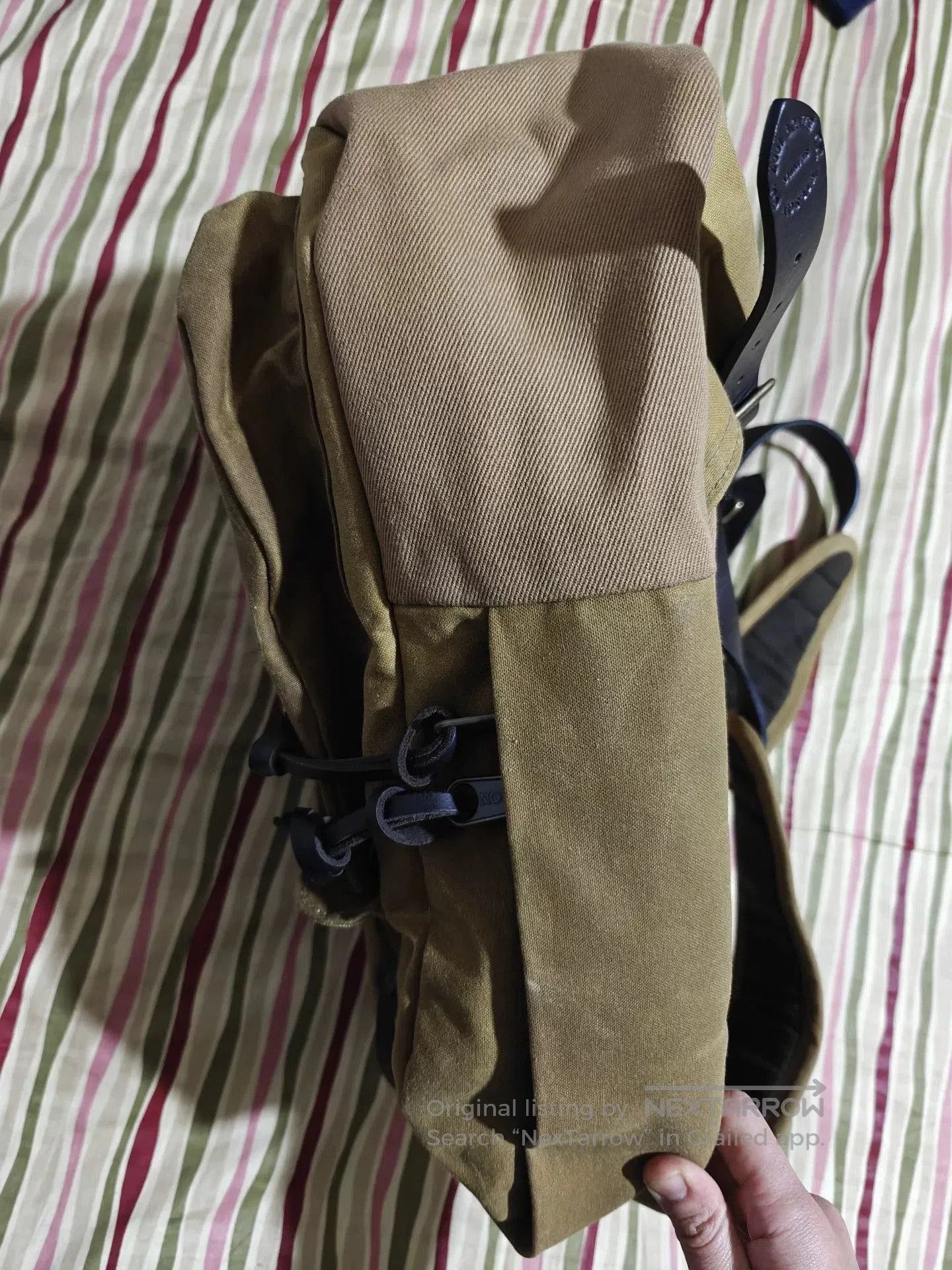 Filson Filson 70307 Waxed Canvas Backpack. Size ONE SIZE - 5 Thumbnail