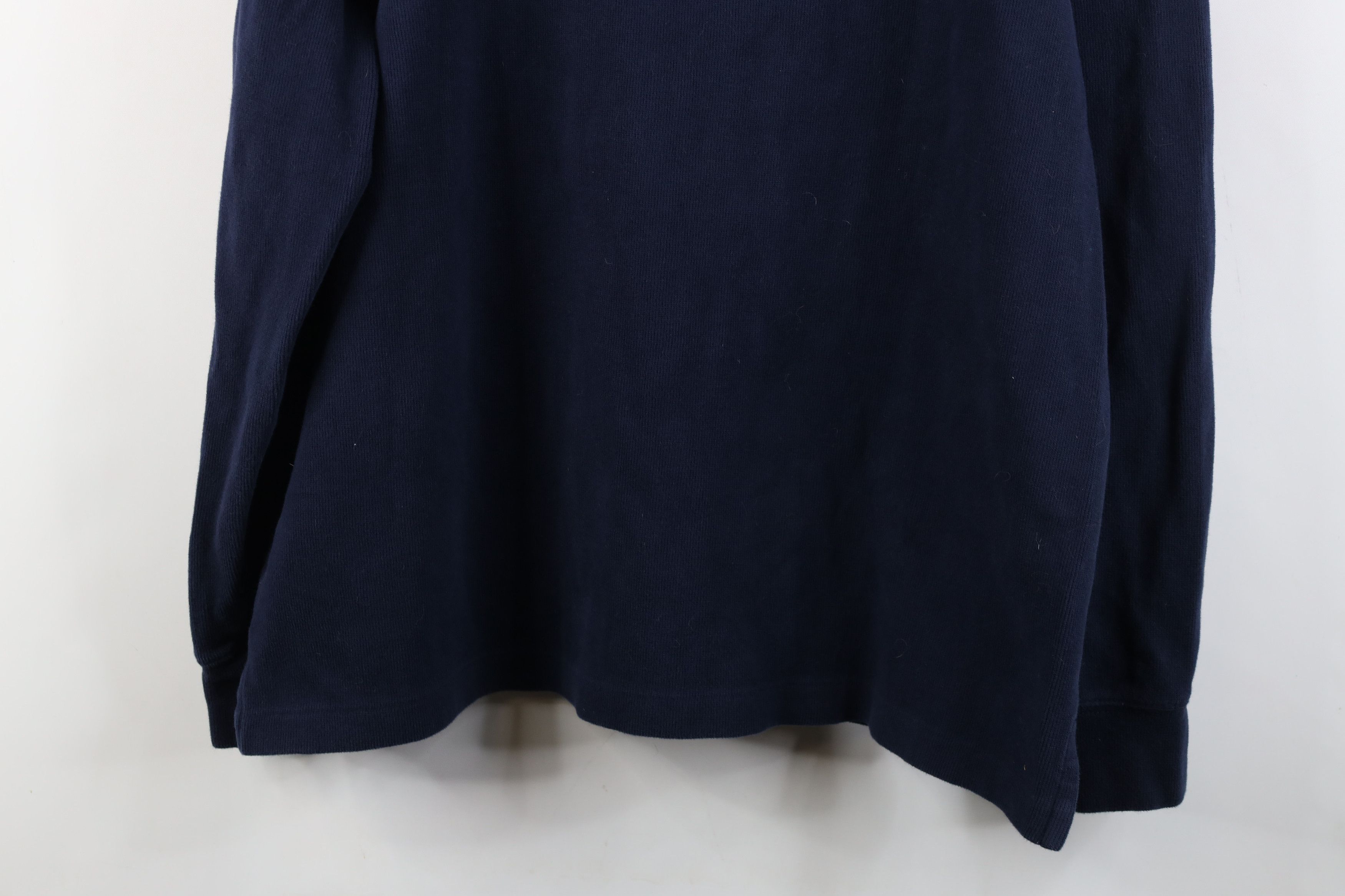 Ralph Lauren Vintage Ralph Lauren Ribbed Knit Half Zip Pullover Sweater Size US XL / EU 56 / 4 - 14 Thumbnail