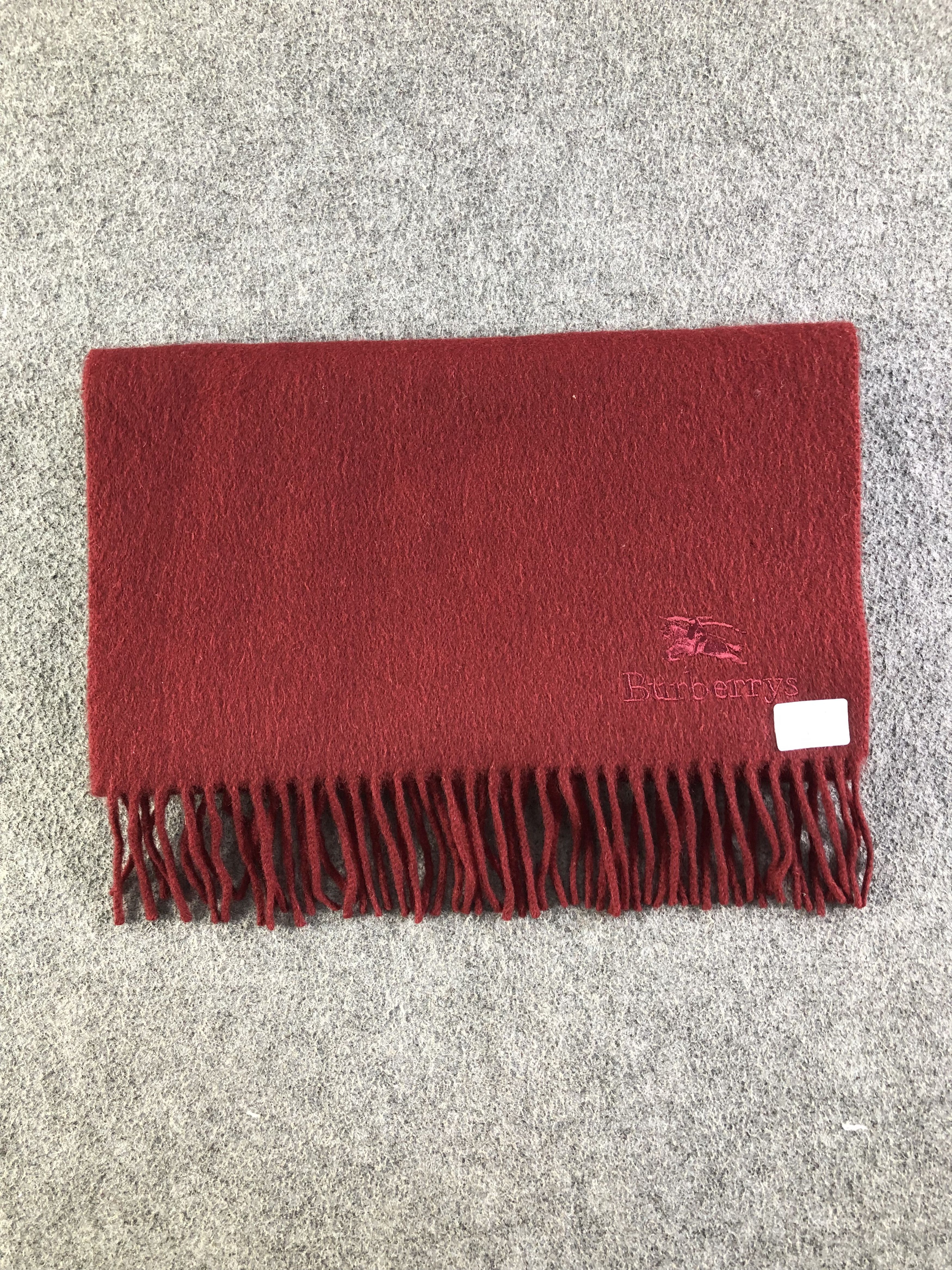 Burberry Burberrys Cashmere Scarf / Muffler / Neckwear SS1327 Size ONE SIZE - 7 Thumbnail