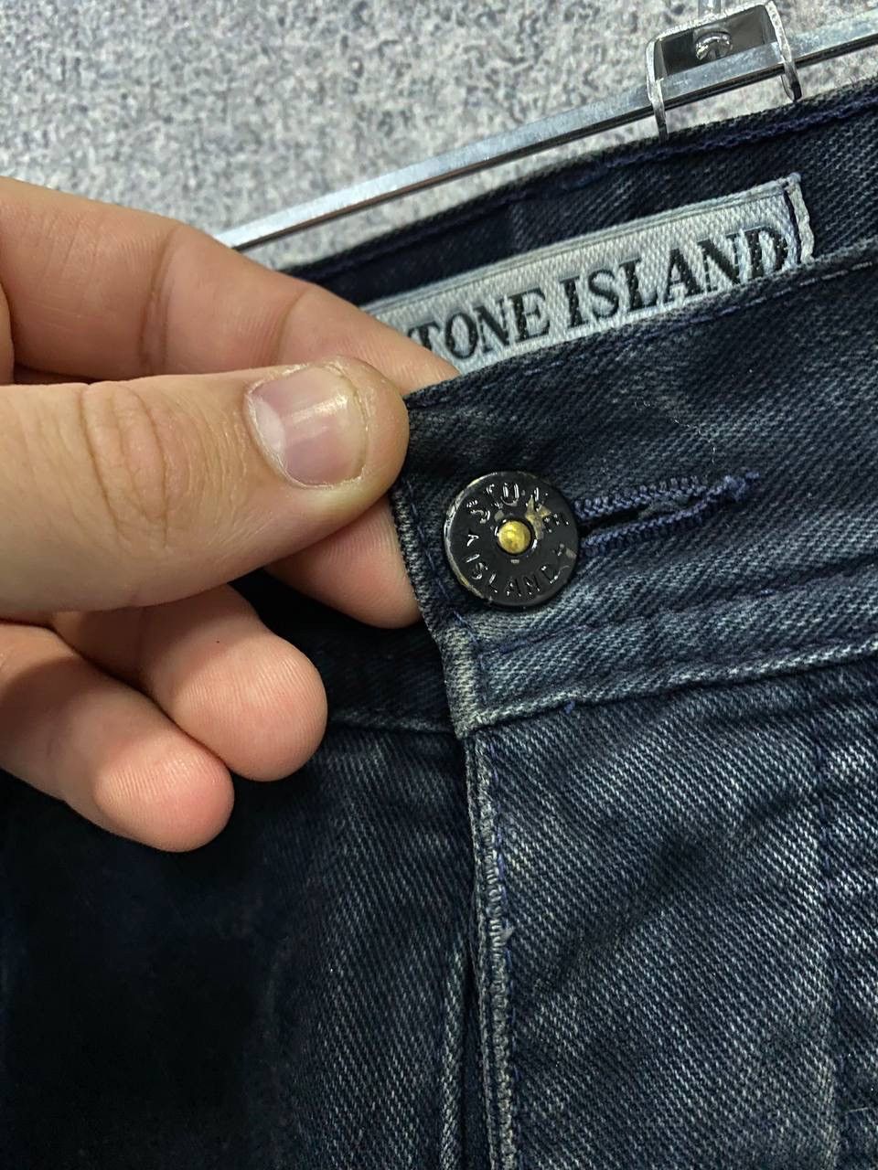 Stone Island Vintage Stone Island Jeans Black Size US 32 / EU 48 - 10 Thumbnail