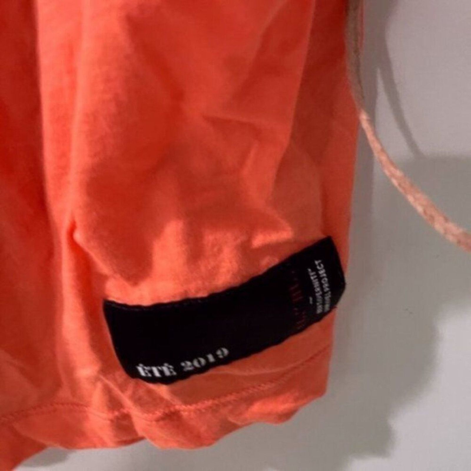 Unravel Project Unravel Project lace up shirt orange L Size L / US 10 / IT 46 - 10 Thumbnail