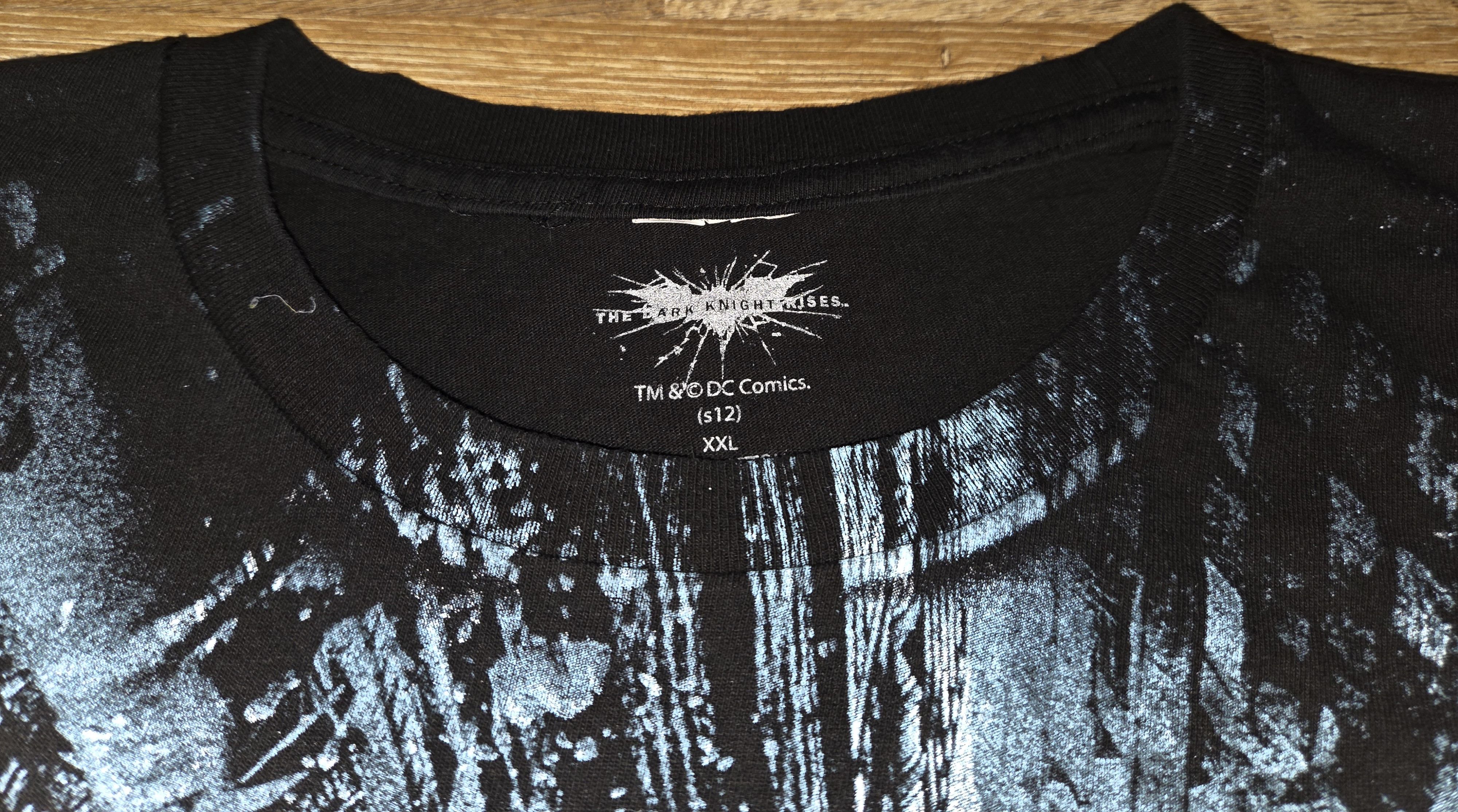 DC Comics Vintage Dark Knight Rises Batman Fear Why You Fail T Shirt Size US XXL / EU 58 / 5 - 3 Thumbnail