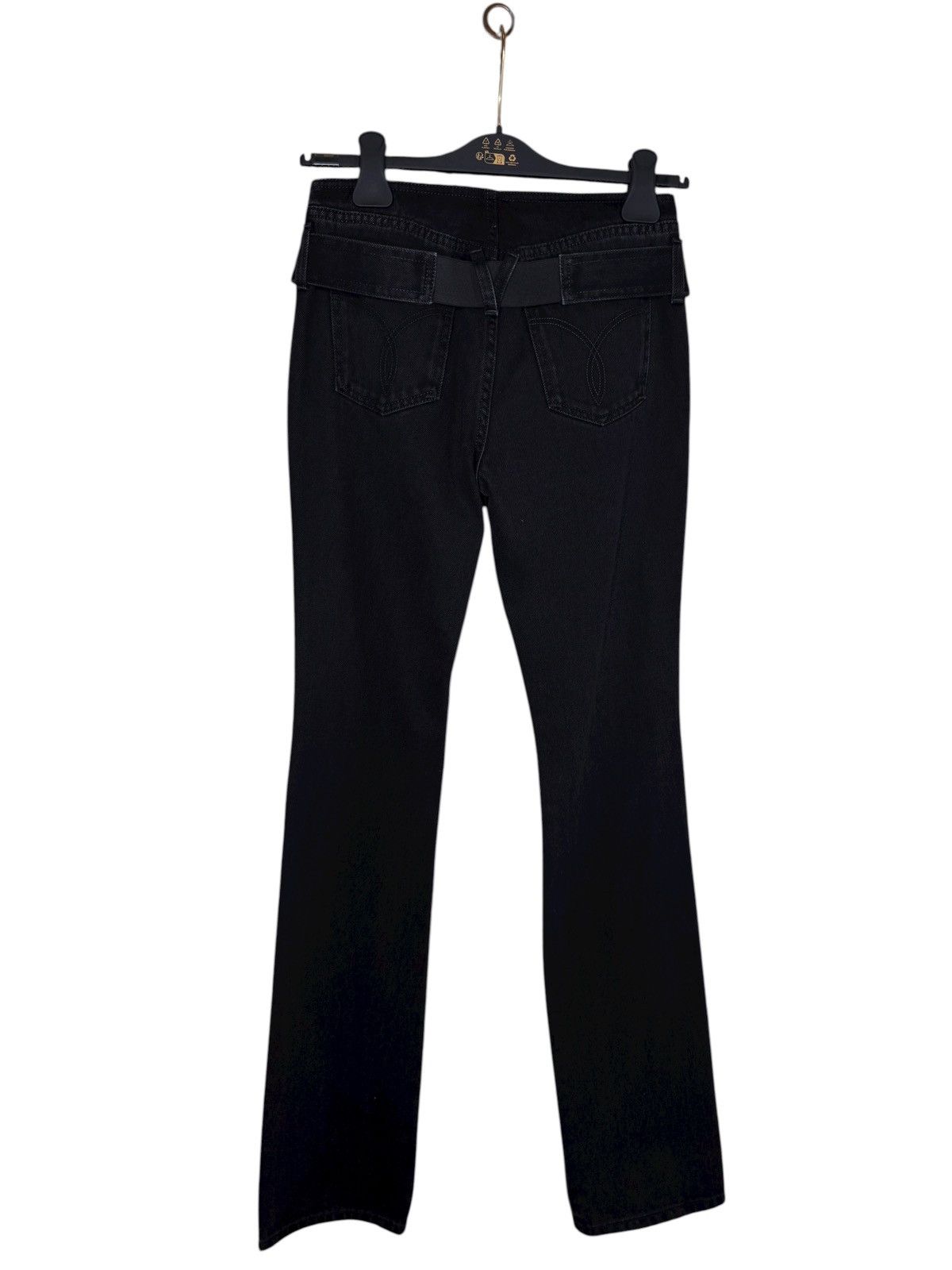 Versace Versace black jeans with Medusa belt – Size 24 Size 24" / US 00 / IT 34 - 6 Thumbnail