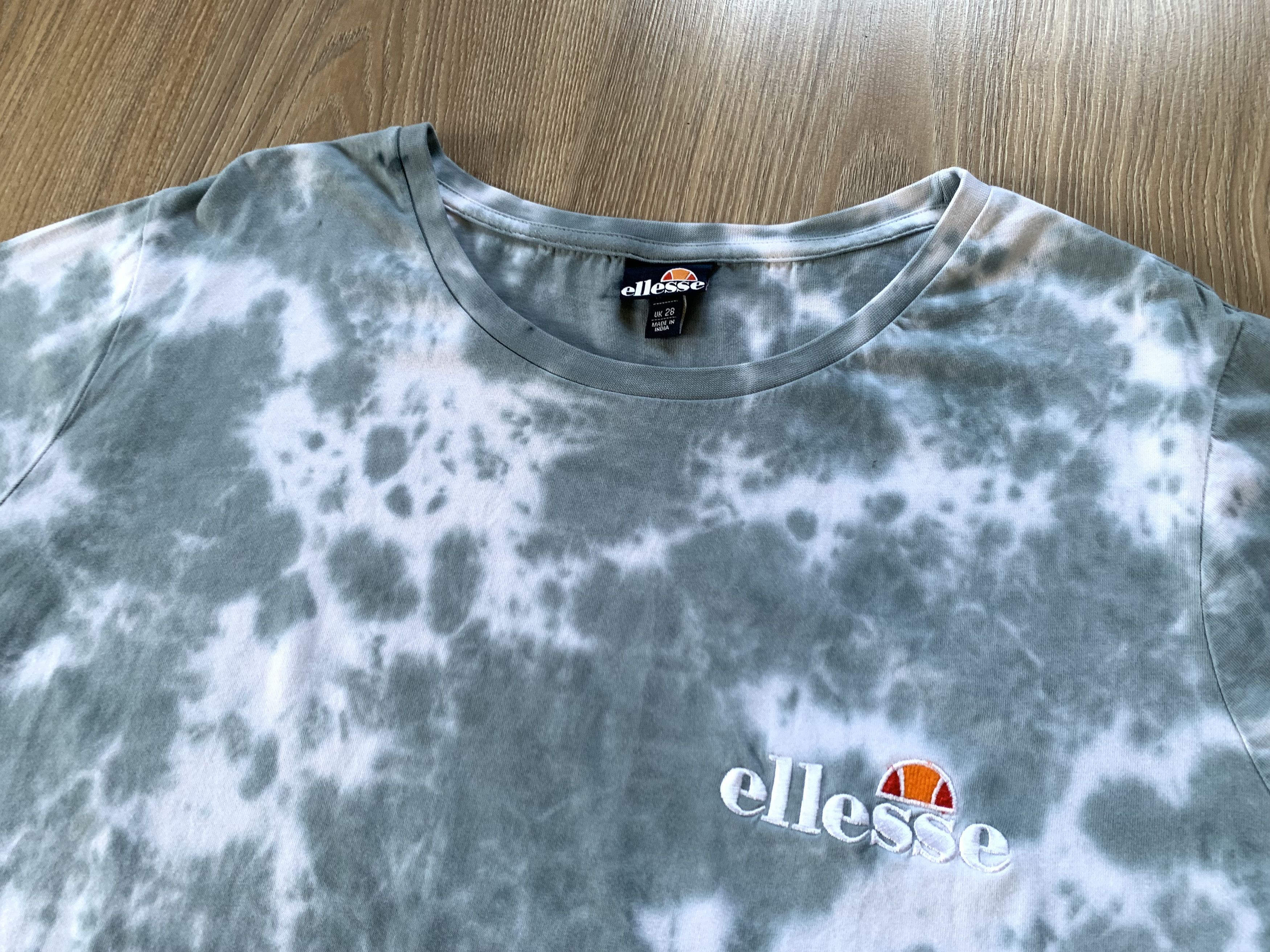 Ellesse × Vintage Ellesse Womens Oversize Cotton Tie Dye T-Shirt Size XXL / US 16-18 / IT 52-54 - 4 Thumbnail