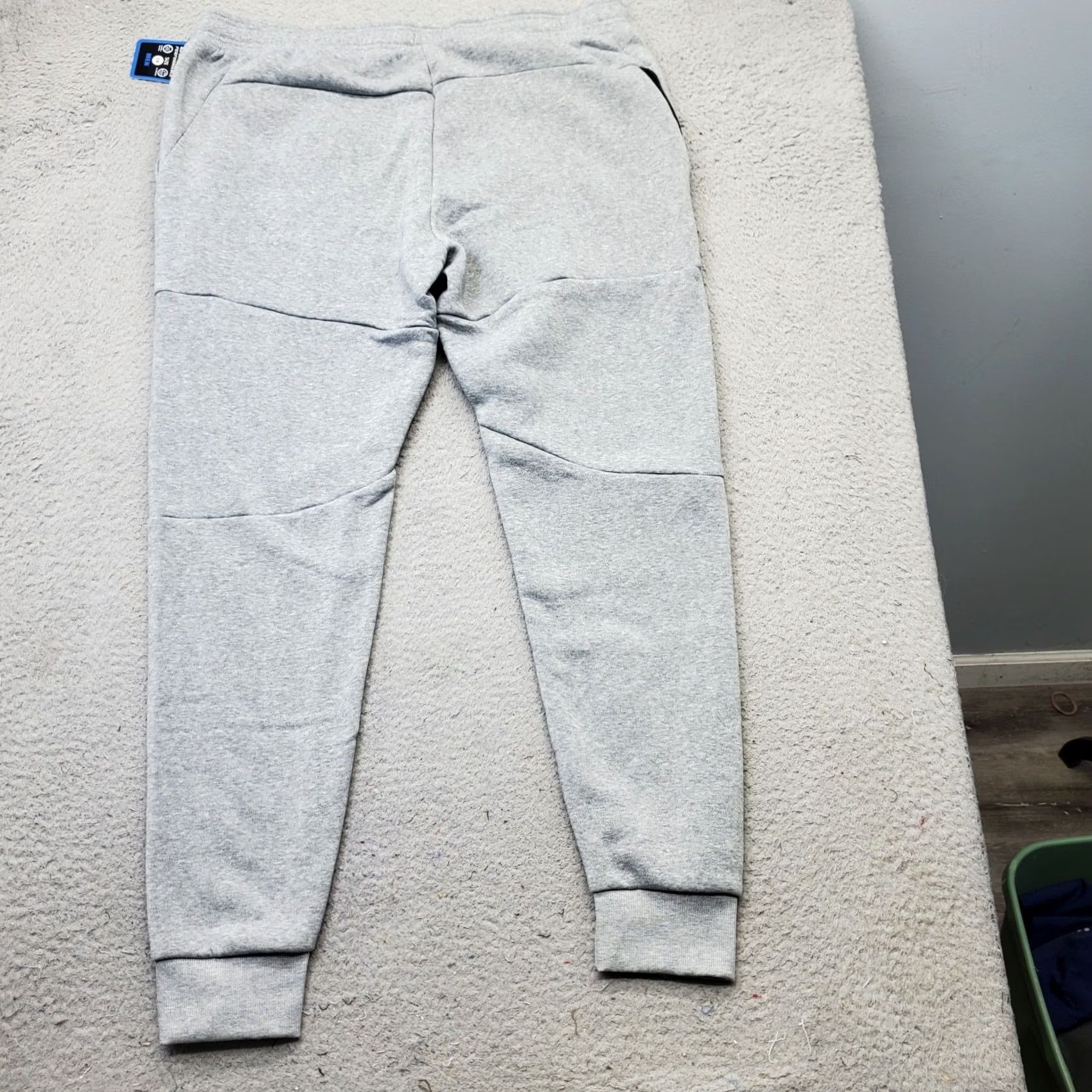 Vintage Ultra Performance Sweatpants Mens 3X Gray Tech Fleece Comfort Drawstring Pants Size US 39 - 2 Thumbnail