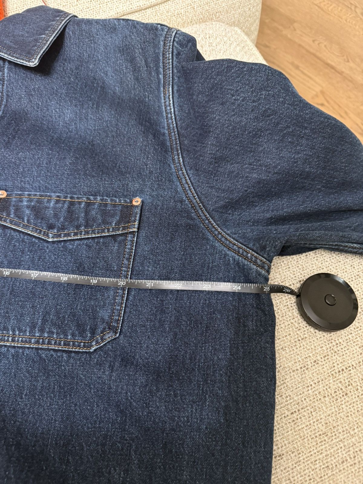Drake's Drake’s denim five pocket chore jacket Size US XL / EU 56 / 4 - 7 Thumbnail