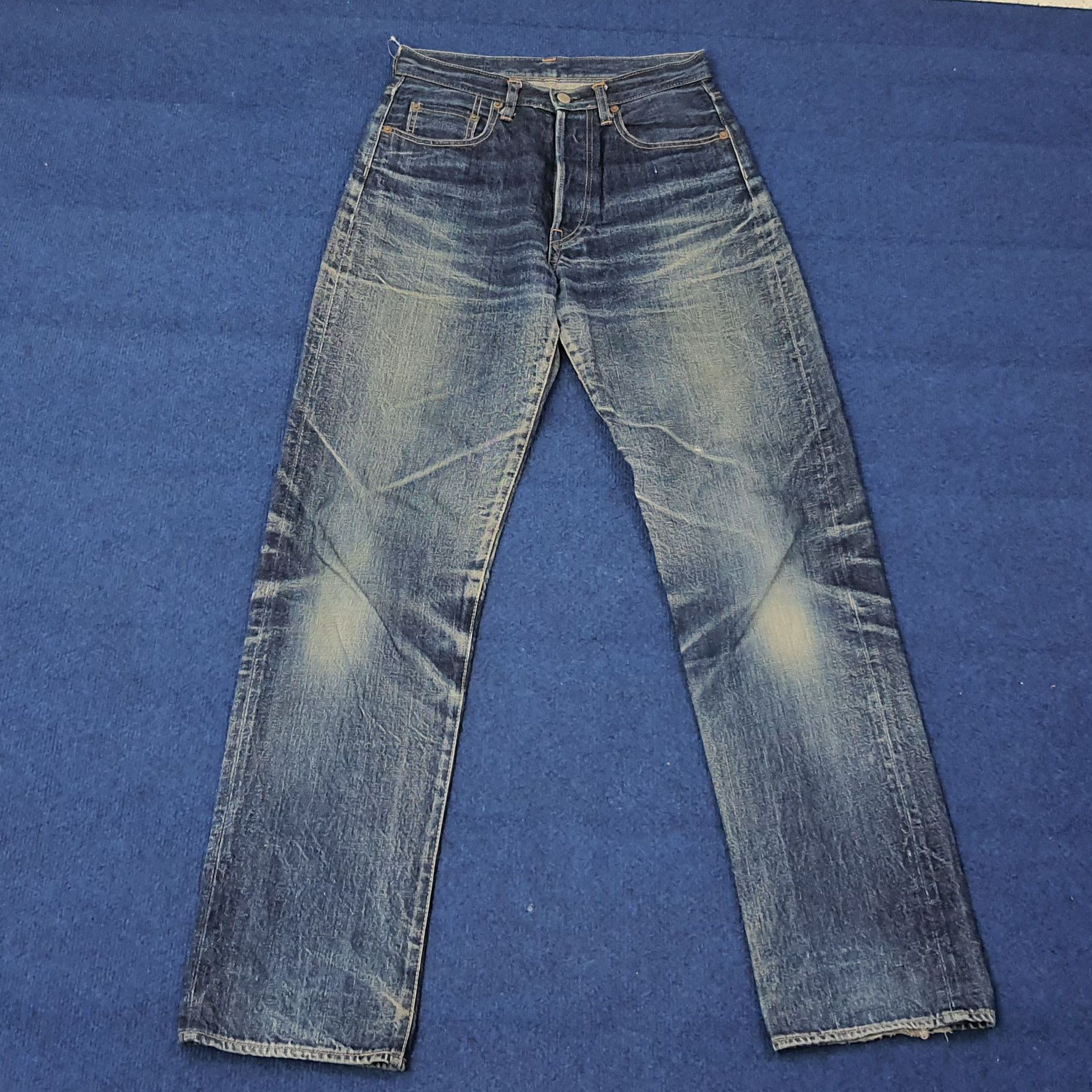 Hysteric Glamour Vintage Hysteric Glamour Selvedge Custom Logo Jeans C265N25 Size US 27 - 5 Thumbnail