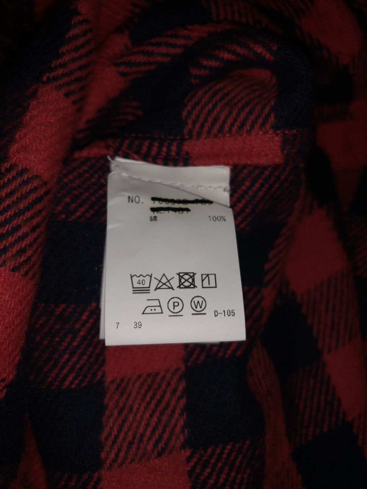 HOLLYWOOD RANCH MARKET Vintage HR Market Wool Check Button Ups Flannel Shirts Size US M / EU 48-50 / 2 - 9 Thumbnail