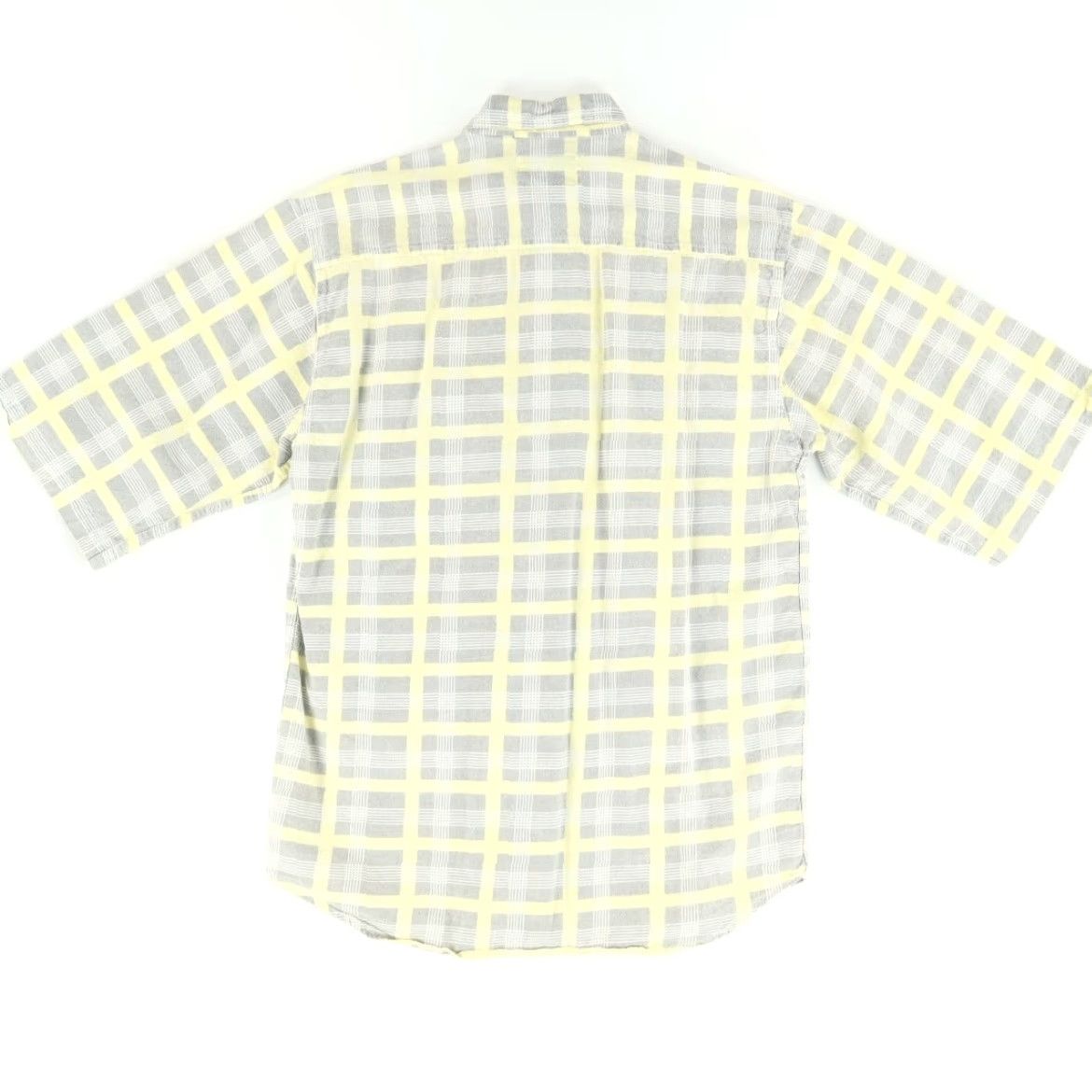 Vintage VTG Tomato Short Sleeve Button Down Cotton Plaid Shirt Yellow Men’s M Size US M / EU 48-50 / 2 - 4 Thumbnail