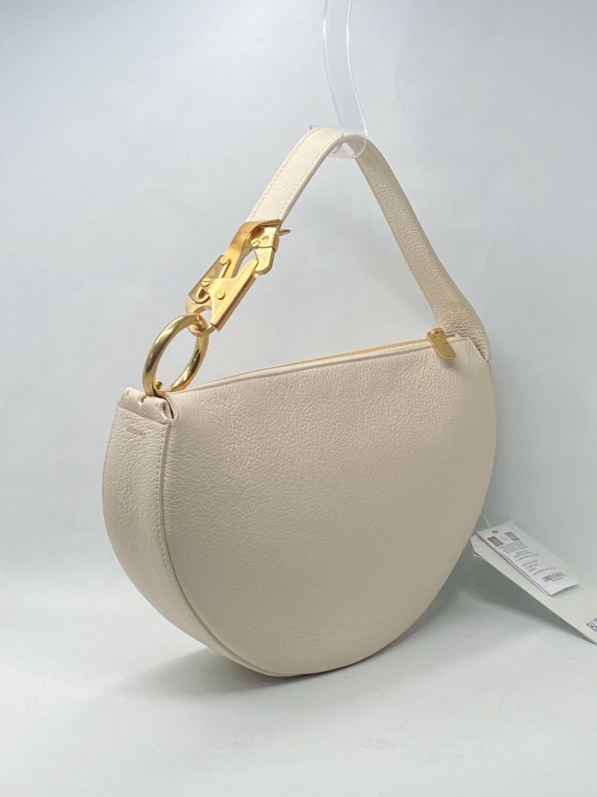 Burberry Burberry Ivory Leather Knight Arc Handbag Size ONE SIZE - 2 Thumbnail