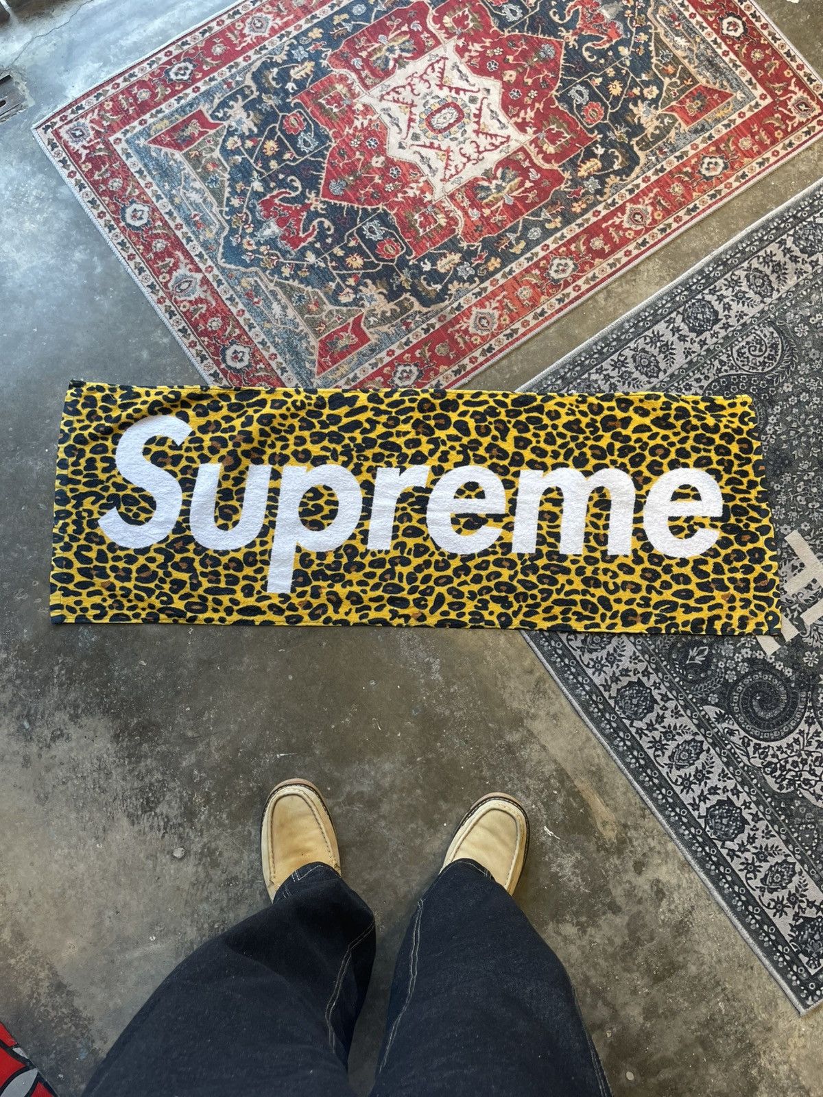 Supreme SUPREME LEOPARD TOWEL Size ONE SIZE - 3 Thumbnail