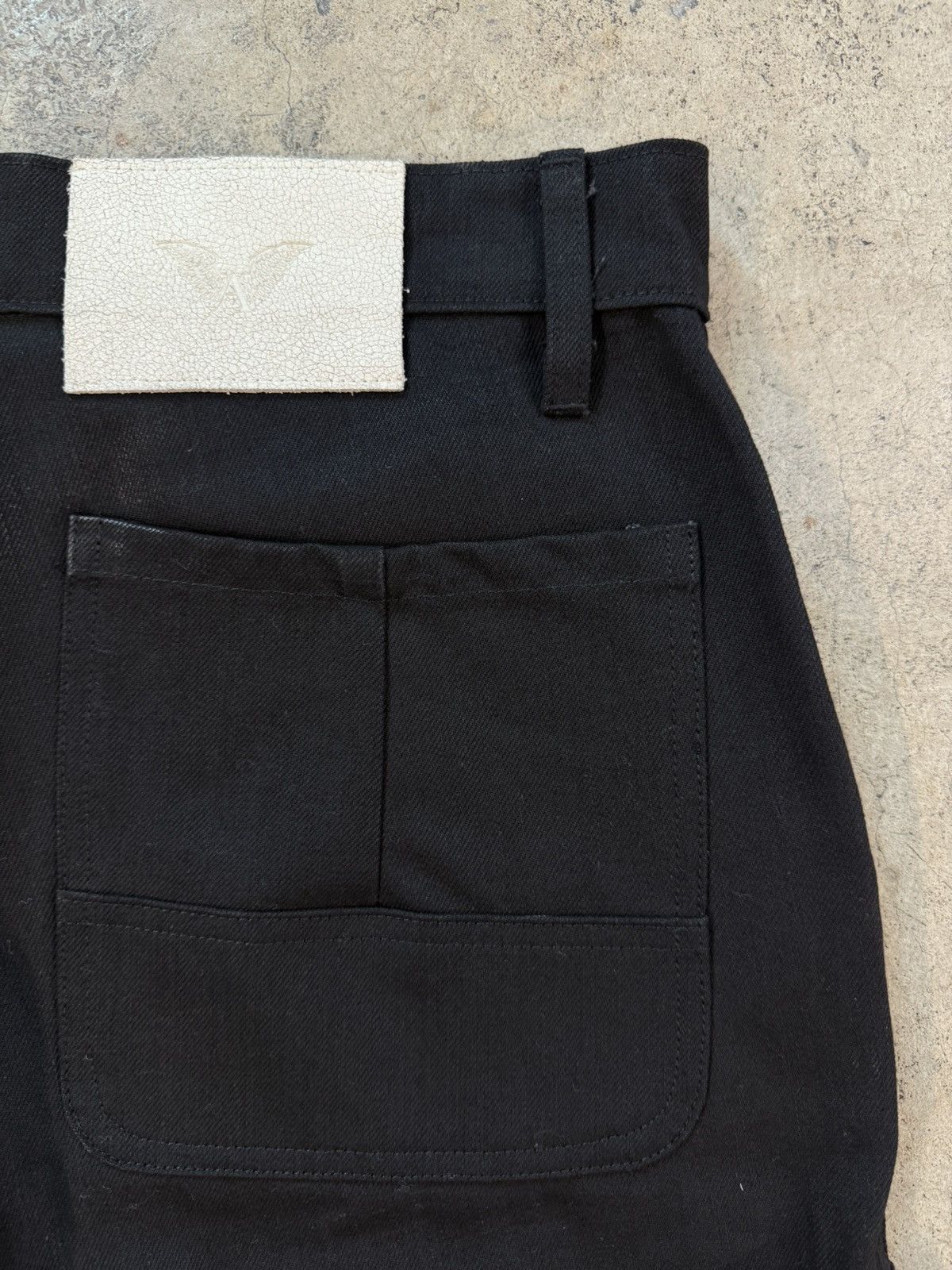 ALEXANDER DIGENOVA Alexander Digenova Black Heavy Denim Underground Pants Size US 32 / EU 48 - 3 Thumbnail