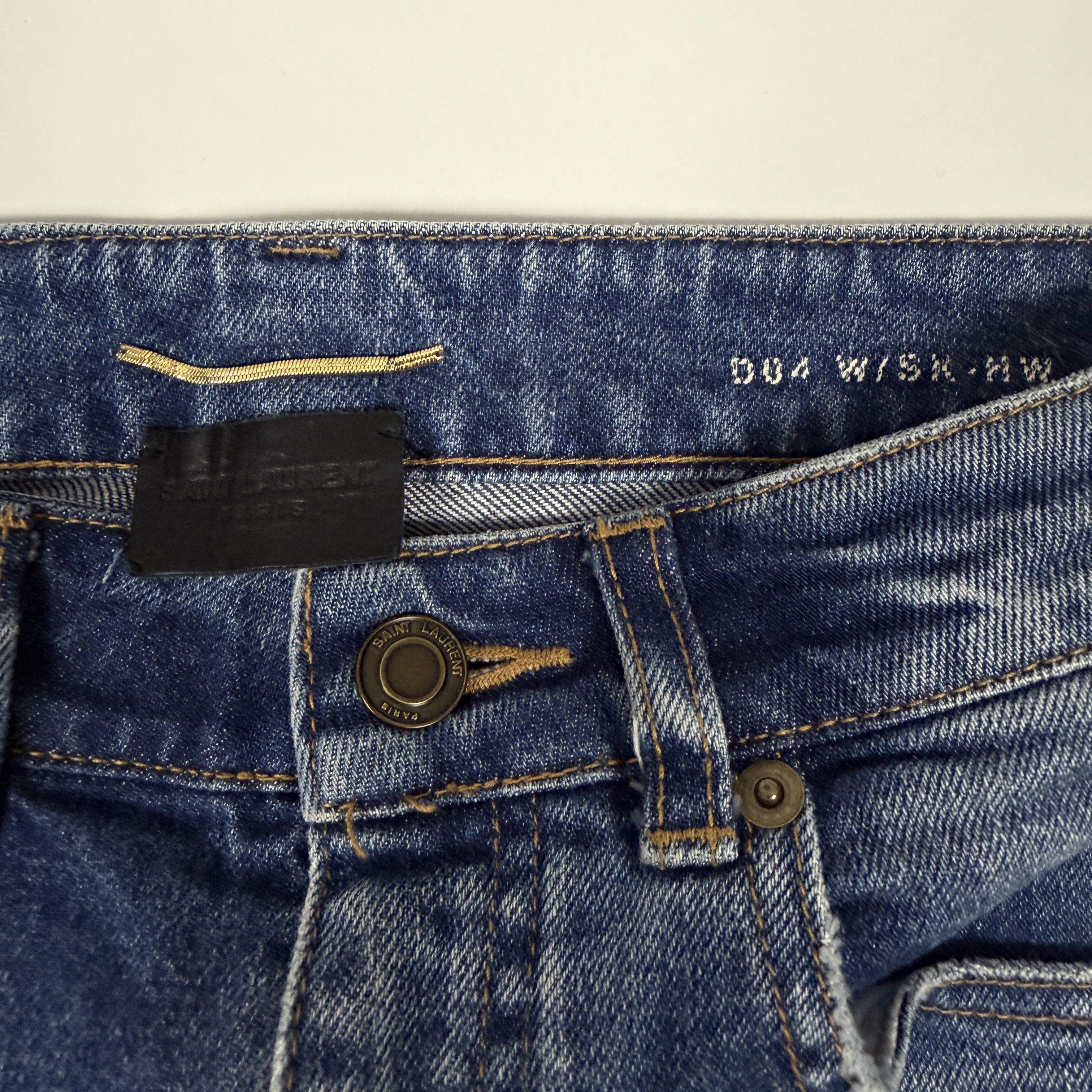 Saint Laurent Paris Saint Laurent Denim Jeans Size US 30 / EU 46 - 3 Thumbnail